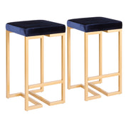 Midas - Contemporary / Glam Counter Stool (Set of 2)