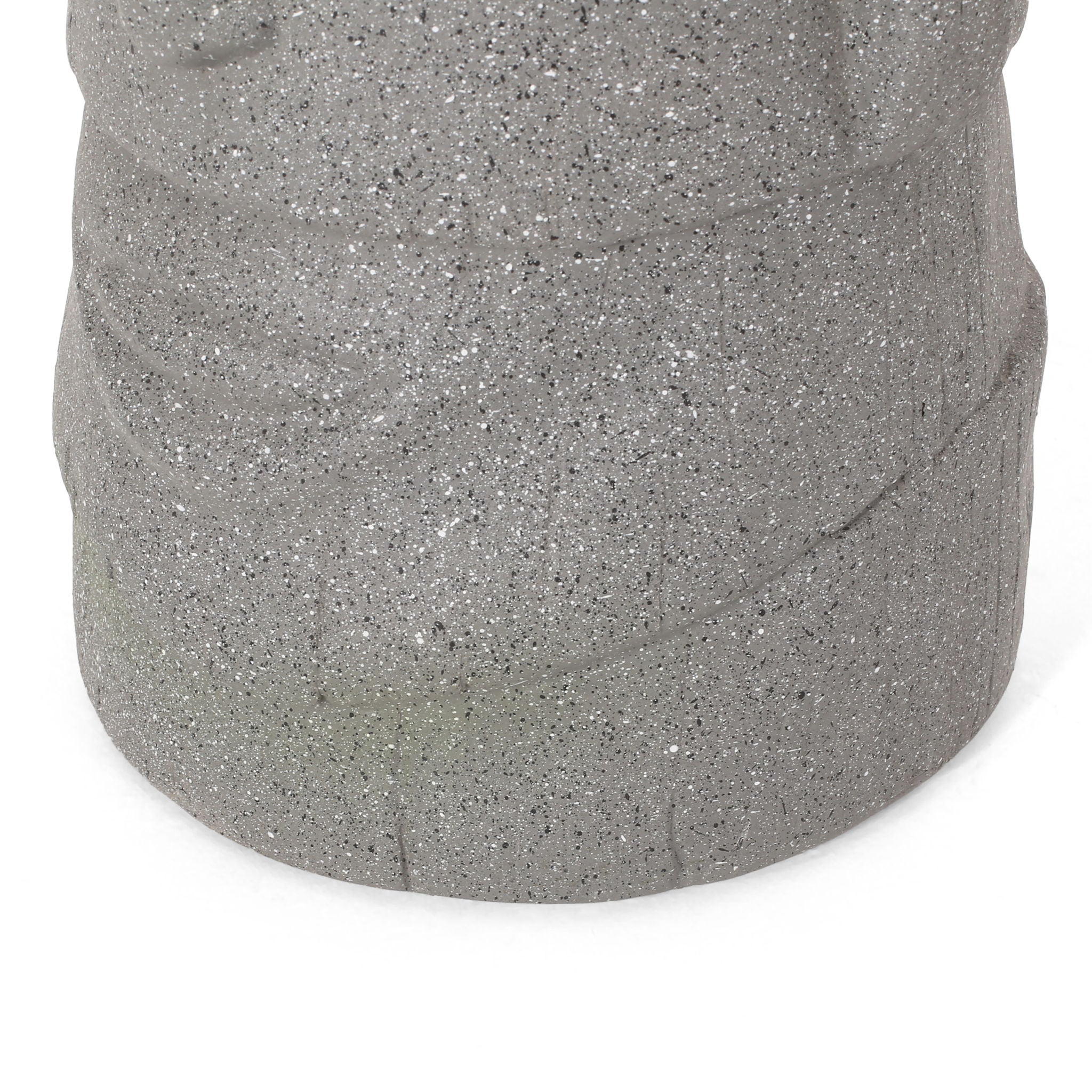 Classic Flower Planter With Magnesium Oxide Material - Stone Gray