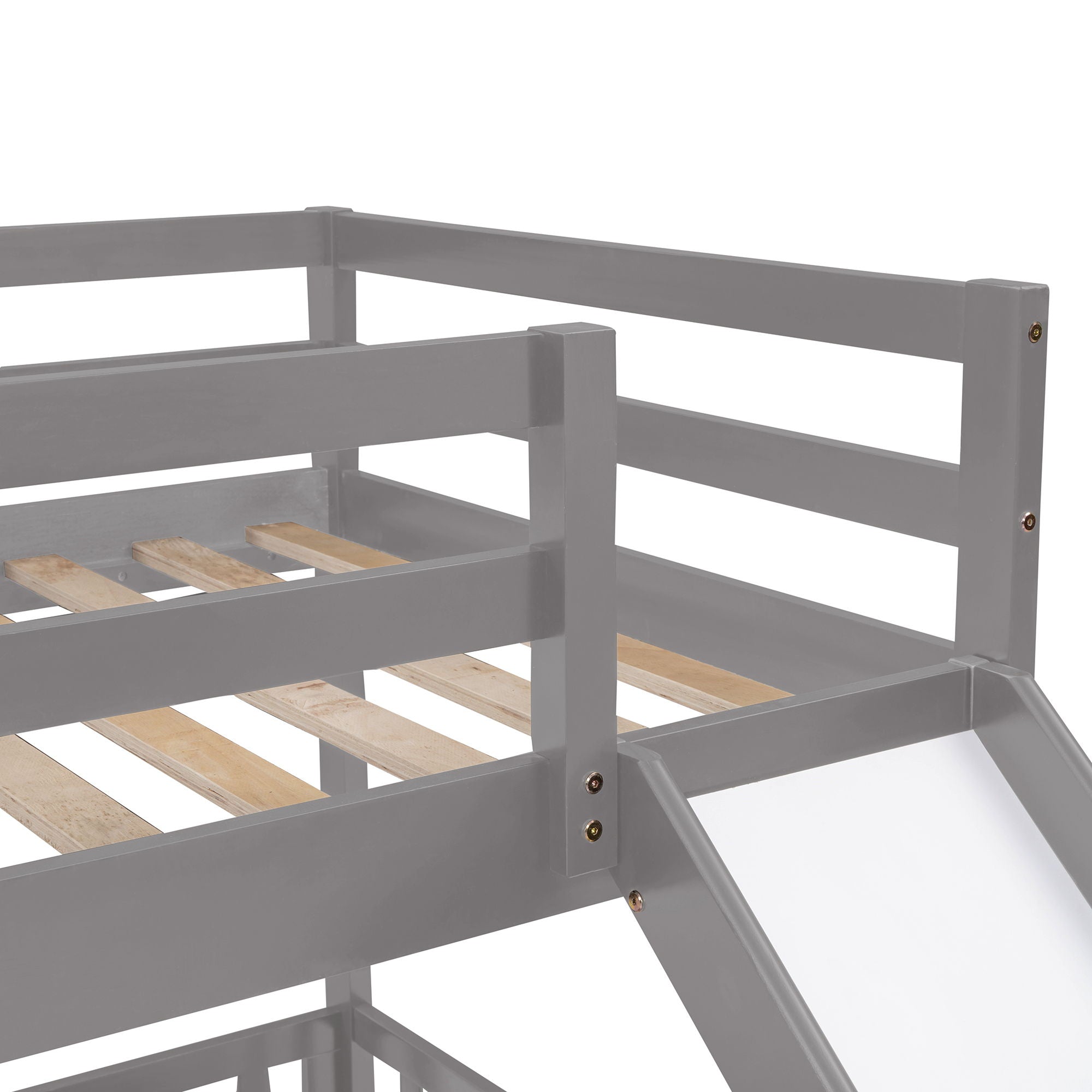 Functional Bunk Bed & Convertible Ladder And Slide
