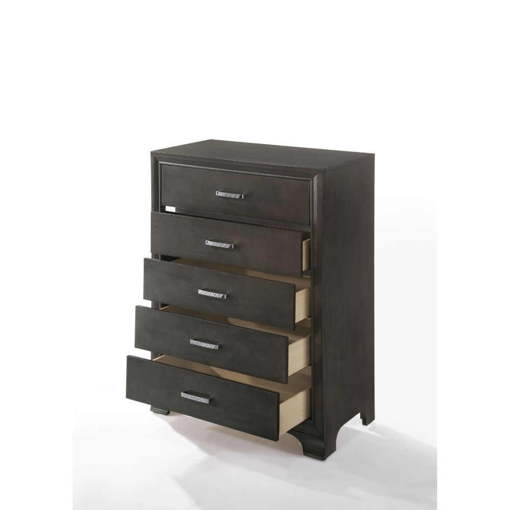 ACME 5 Drw • Drawer: GLIDE Center Metal | Meri Furniture