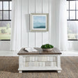 Liberty Furniture River Place - Lift Top Storage Cocktail Table - White | Meri Furniture