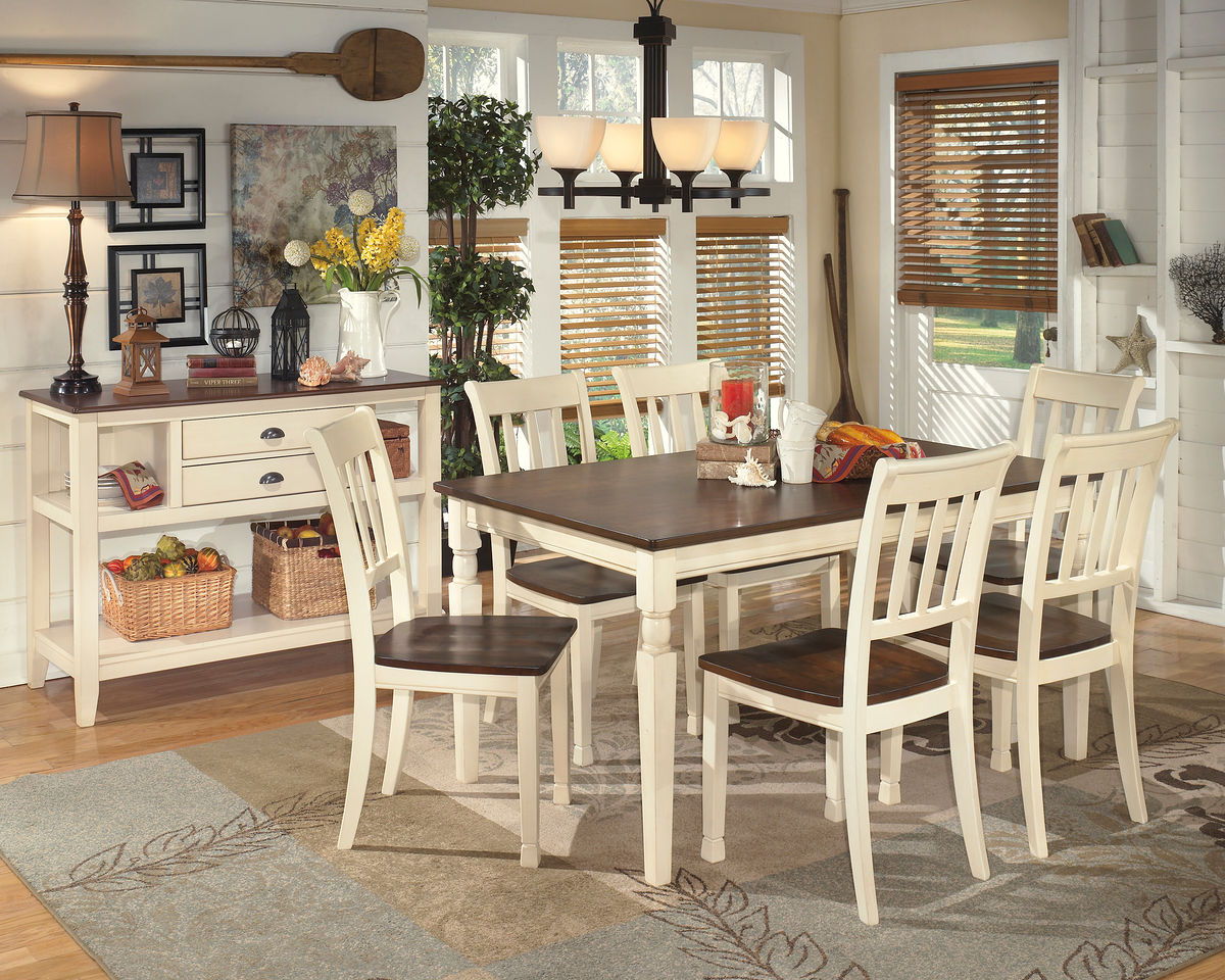 Signature Design by Ashley® Whitesburg - Dining Table Set | Meri Furniture