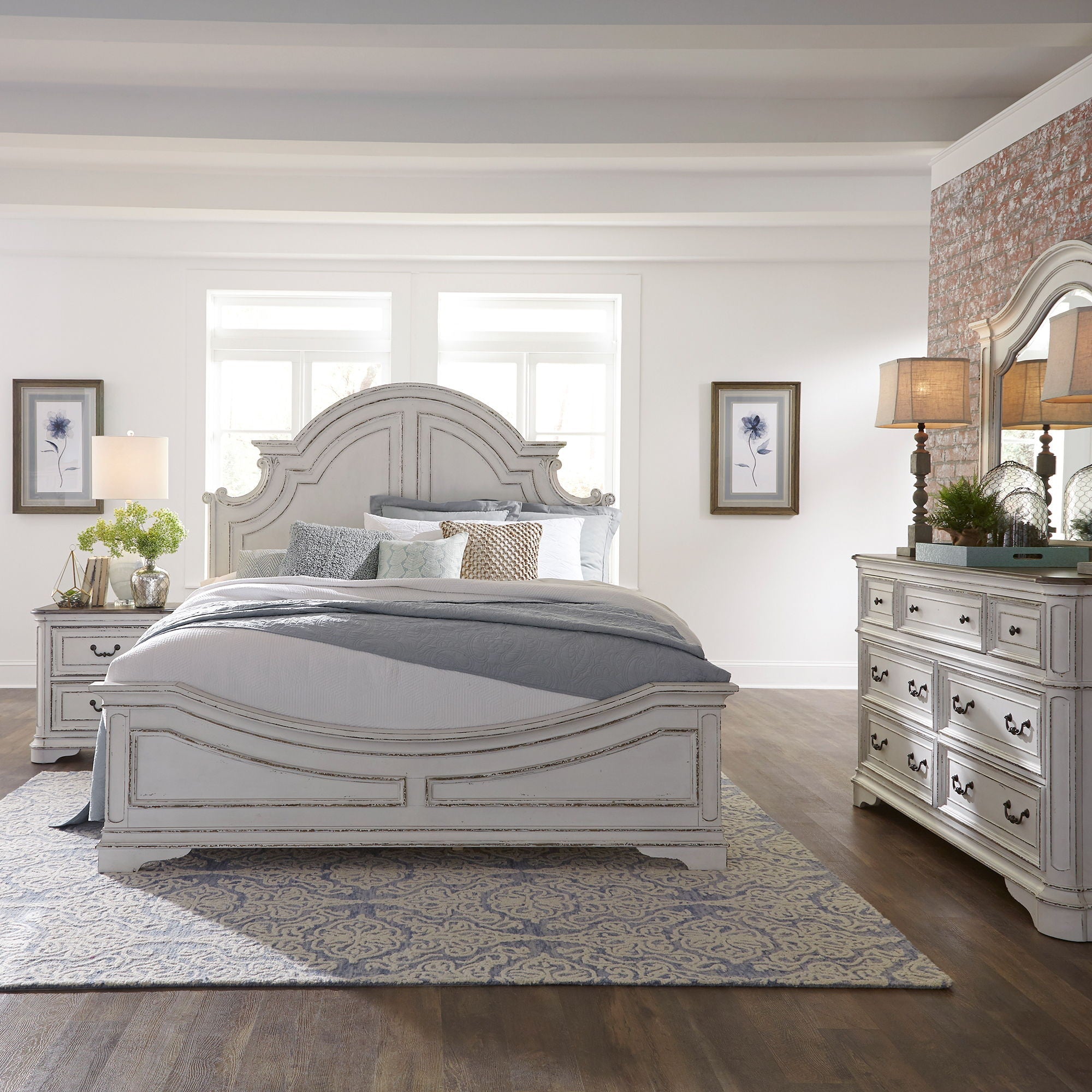 Liberty Furniture Magnolia Manor - Panel Bedroom Set | Meri Furniture