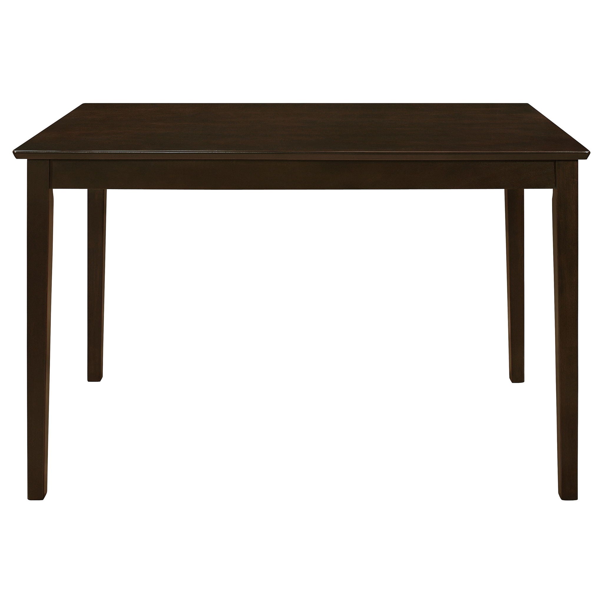 Arvin - 5 Piece Dining Set With Rectangular Table And Bench With Seats - Cappuccino