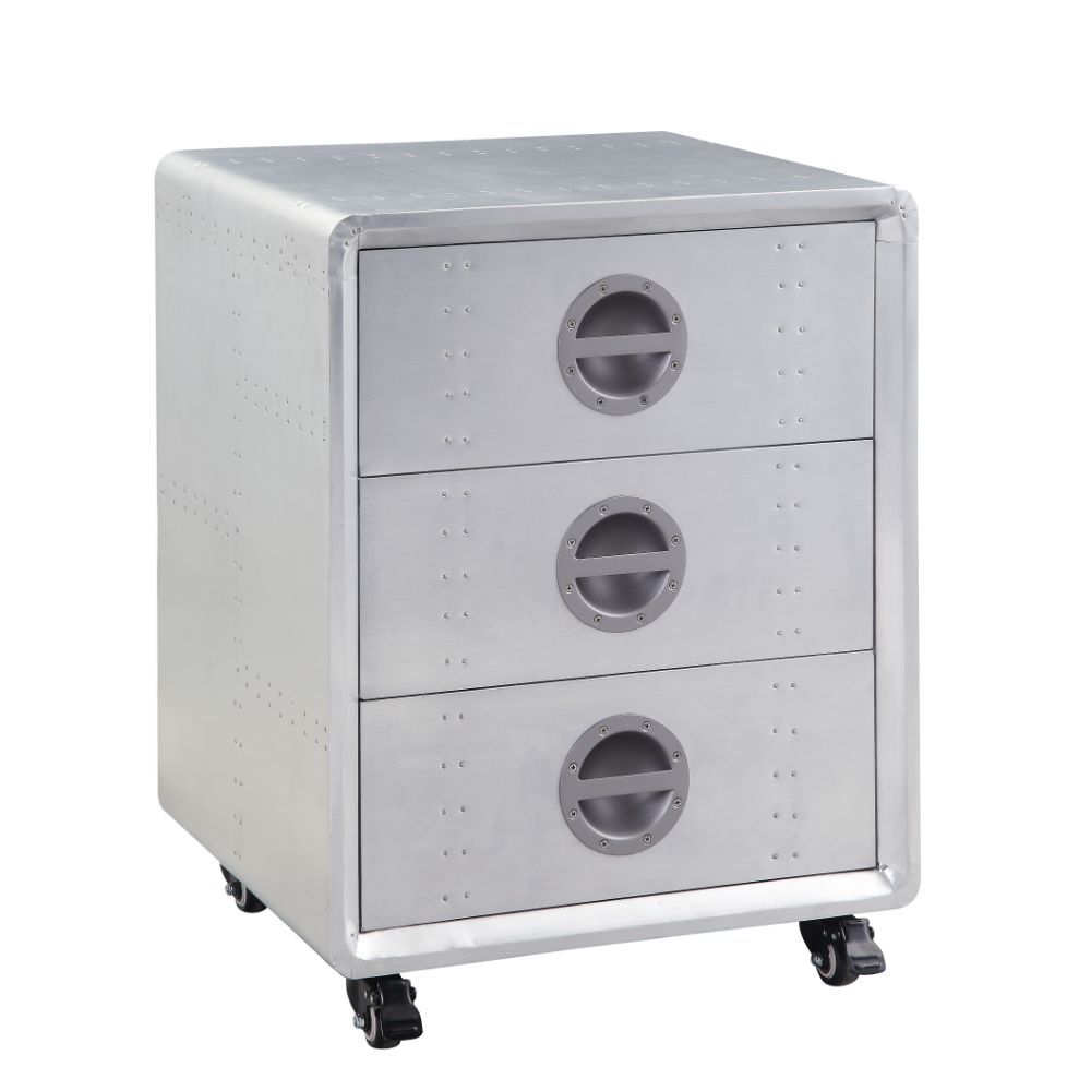 ACME Brancaster - Desk - Aluminum - 30" | Meri Furniture