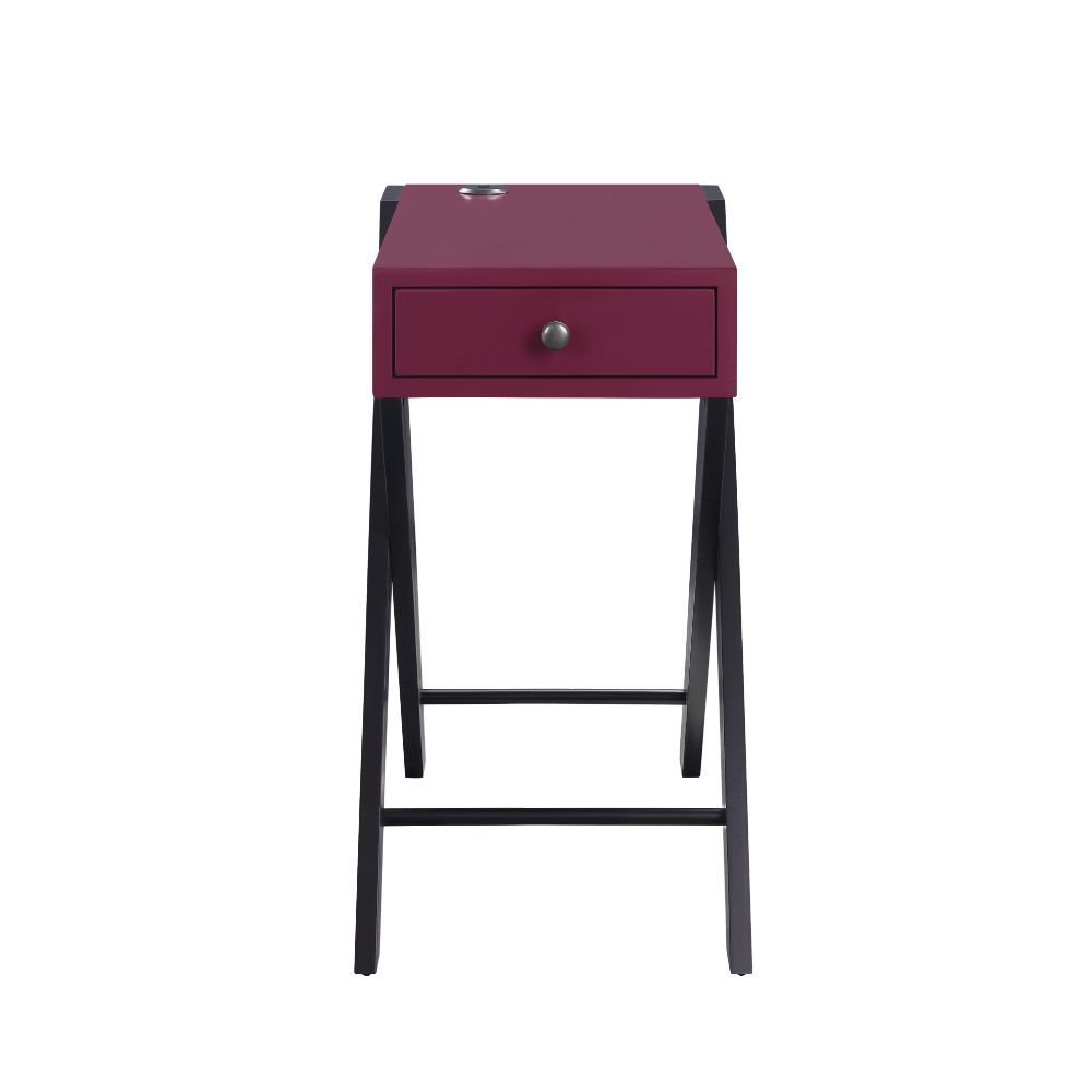 ACME Fierce - Accent Table (USB Charging Dock) | Meri Furniture