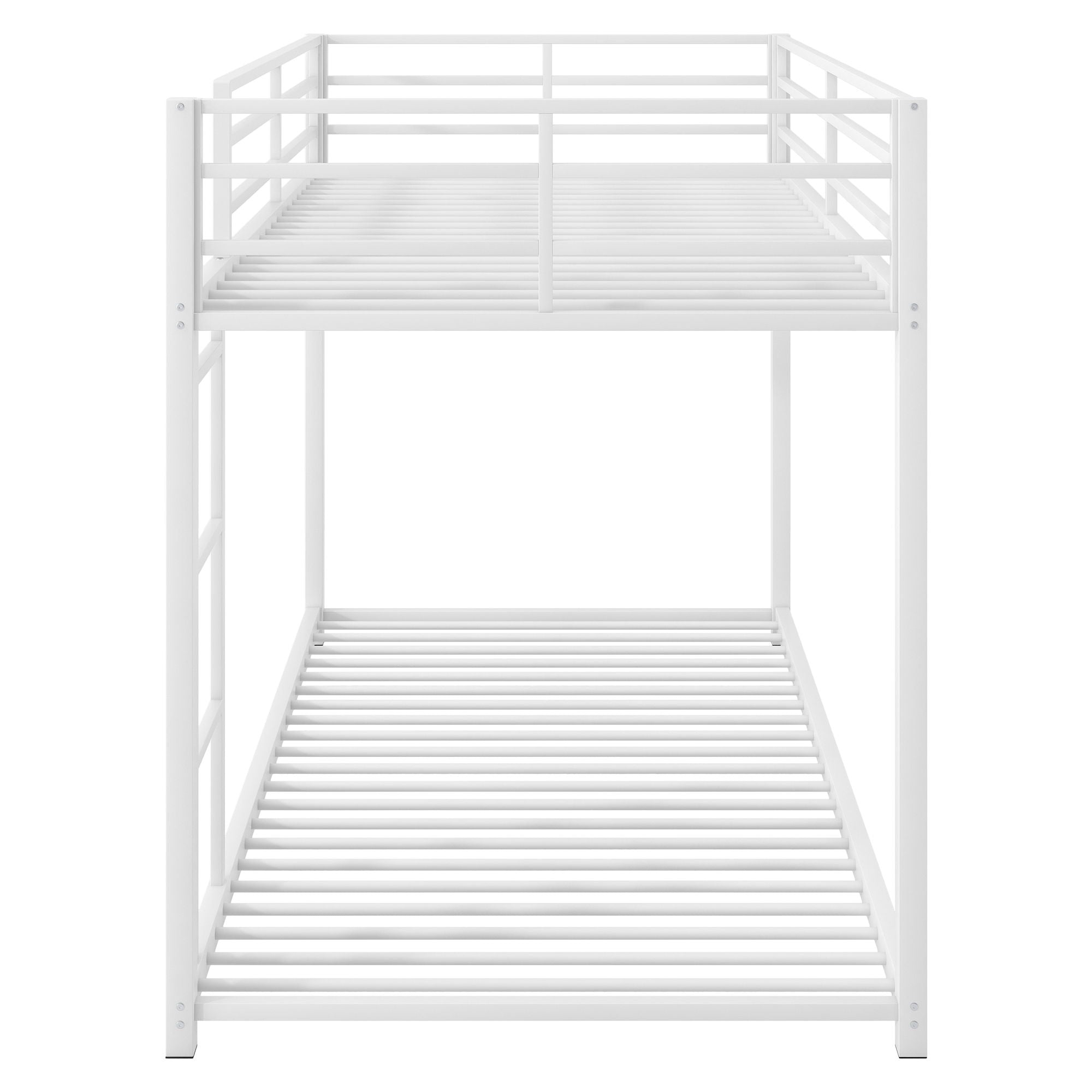 Metal Bunk Bed, Low Bunk Bed With Ladder