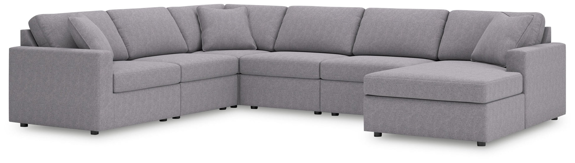 Signature Design by Ashley® Modmax - Granite - Sectional | Meri Furniture