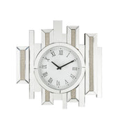 Ornat - 22" Wall Clock - Faux Square Diamonds