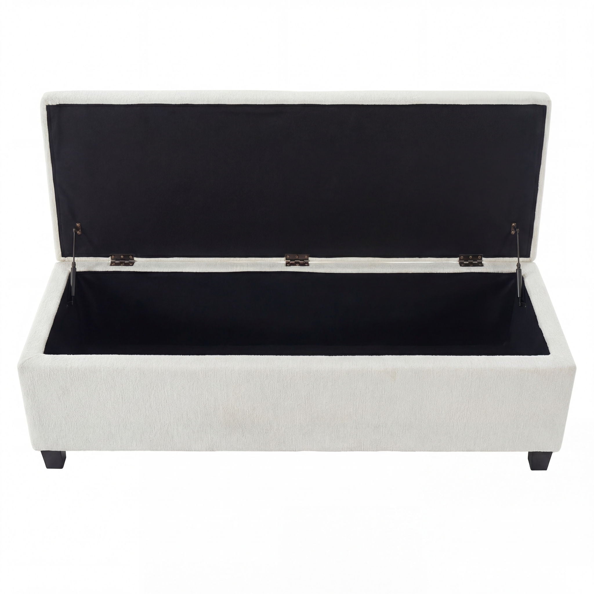 Upholstered Storage Ottoman Bench