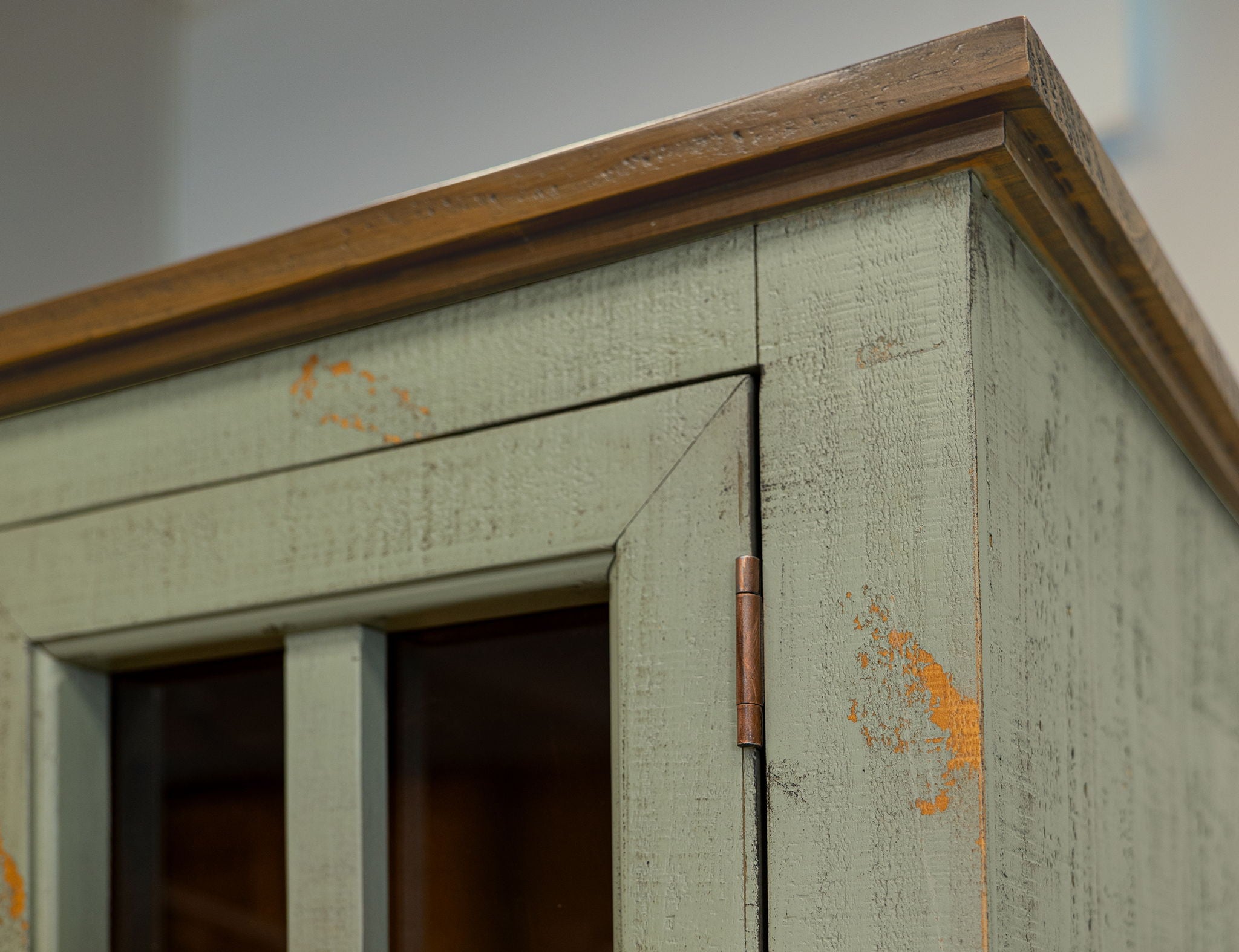 Toscana - 1 Drawer 2 Glass Doors Cabinet