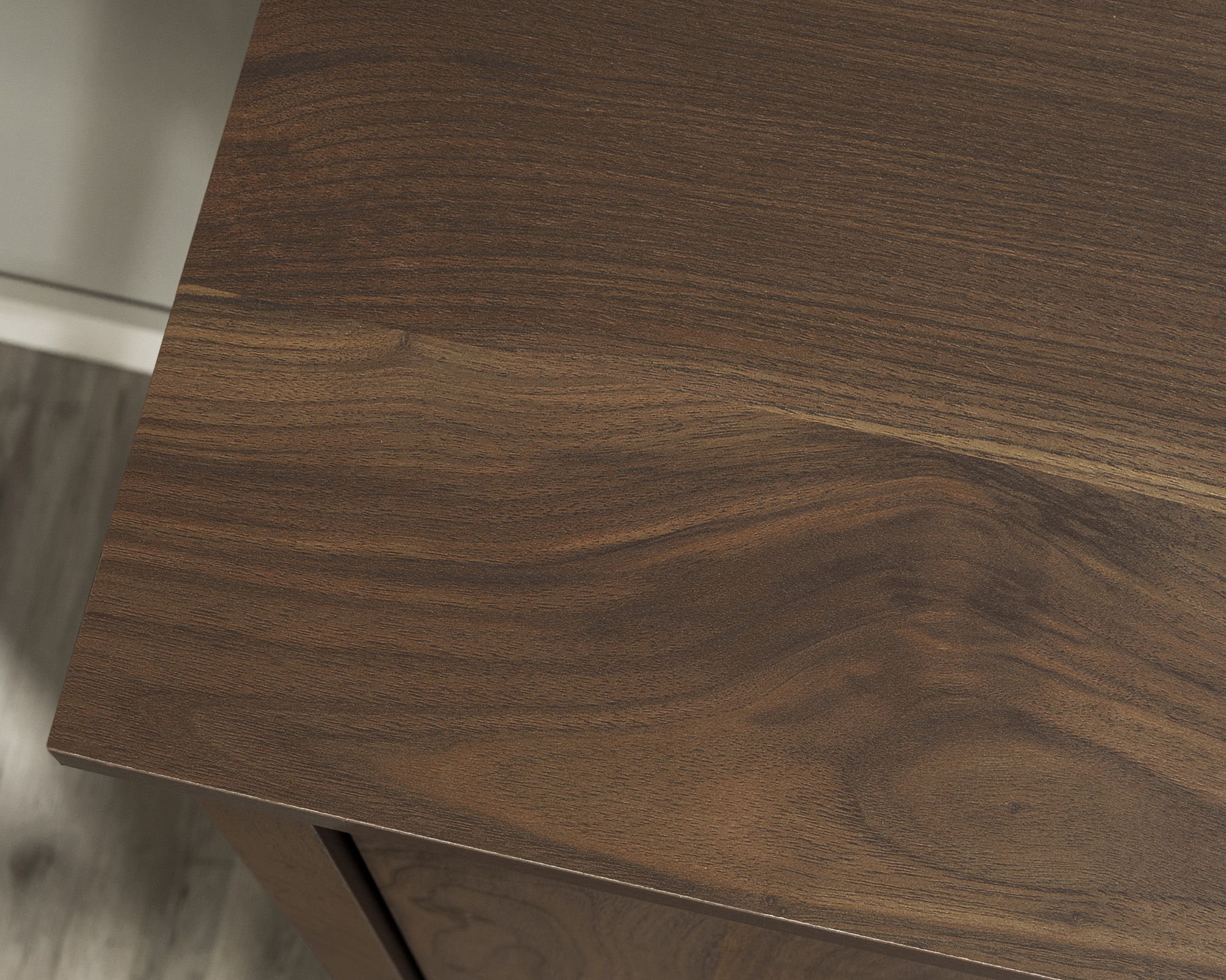 2-Door Storage Cabinet in Grand Walnut