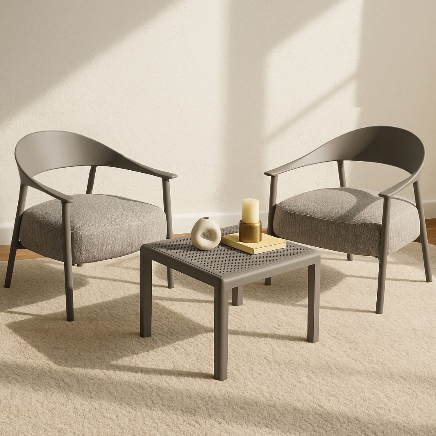 Furniture Set With Seat Cushions, Sturdy And Durable