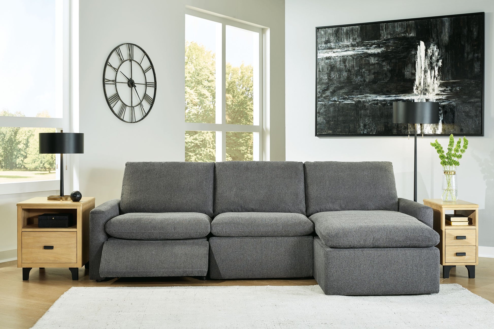 Signature Design by Ashley® Hartsdale - Power Sectional | Meri Furniture