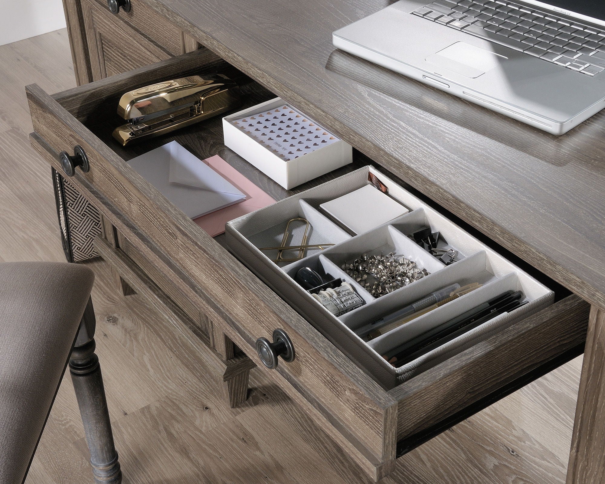Hammond Executive Desk Emery Oak