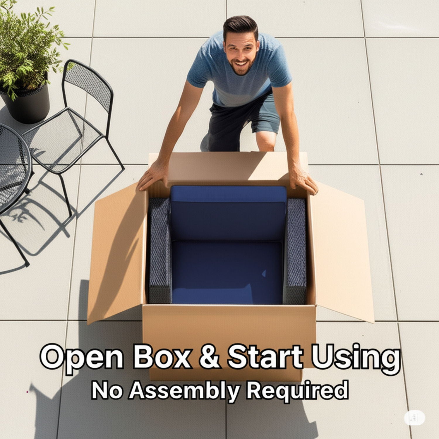 Outdoor Elegance Conversation Set With Fire Pit