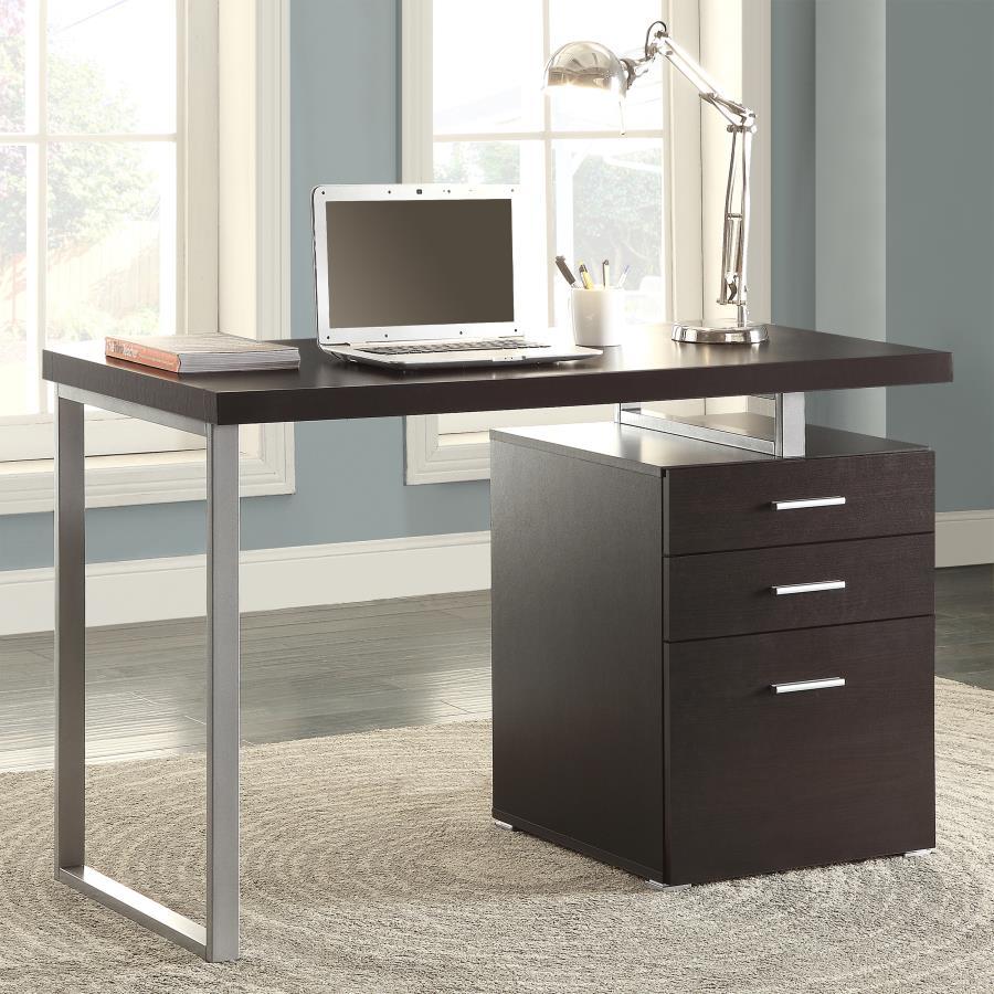 Coaster Fine Furniture Brennan - 3-Drawer Office Computer Desk | Meri Furniture
