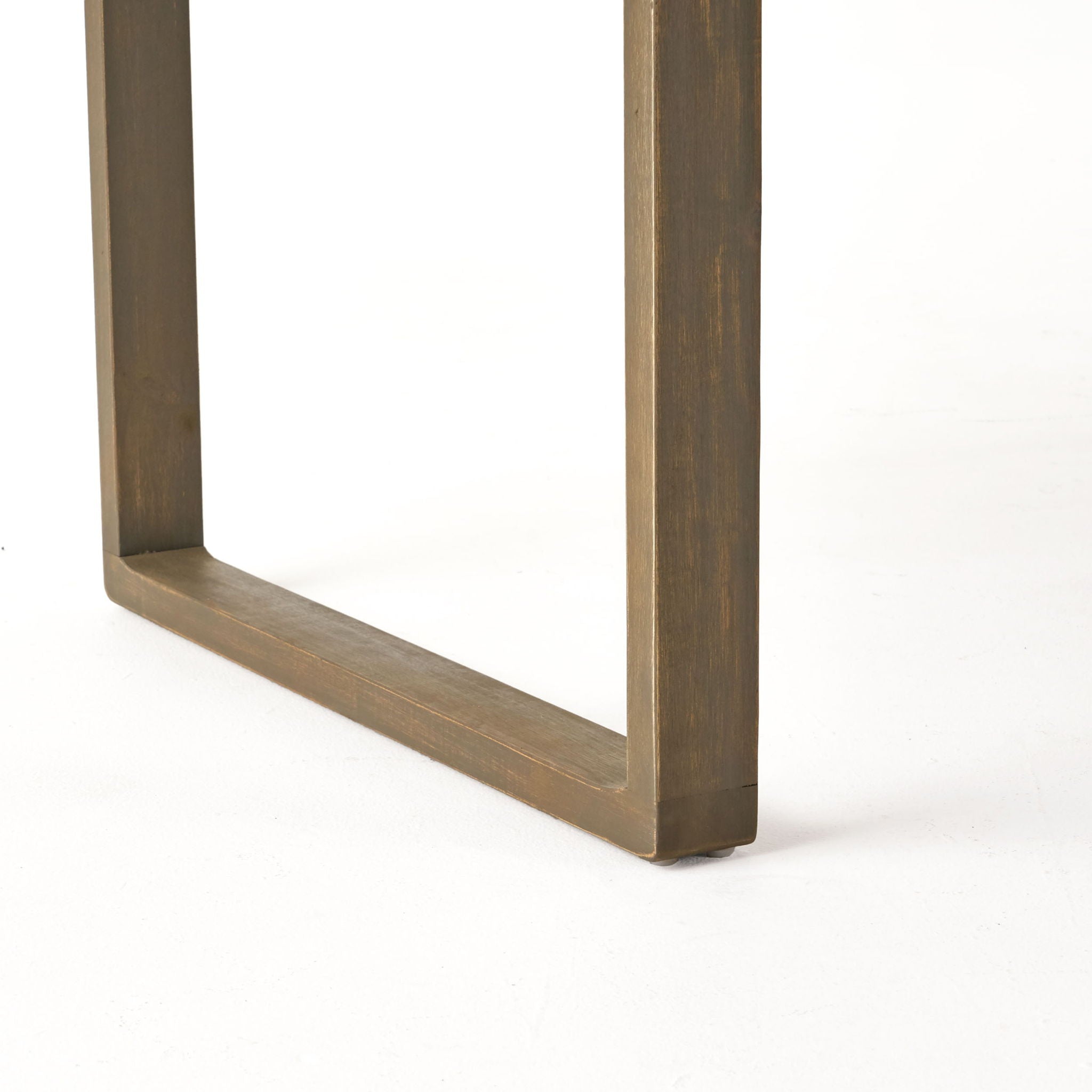 Outdoor Expandable Acacia Wood Dining Table With U Shaped Leg