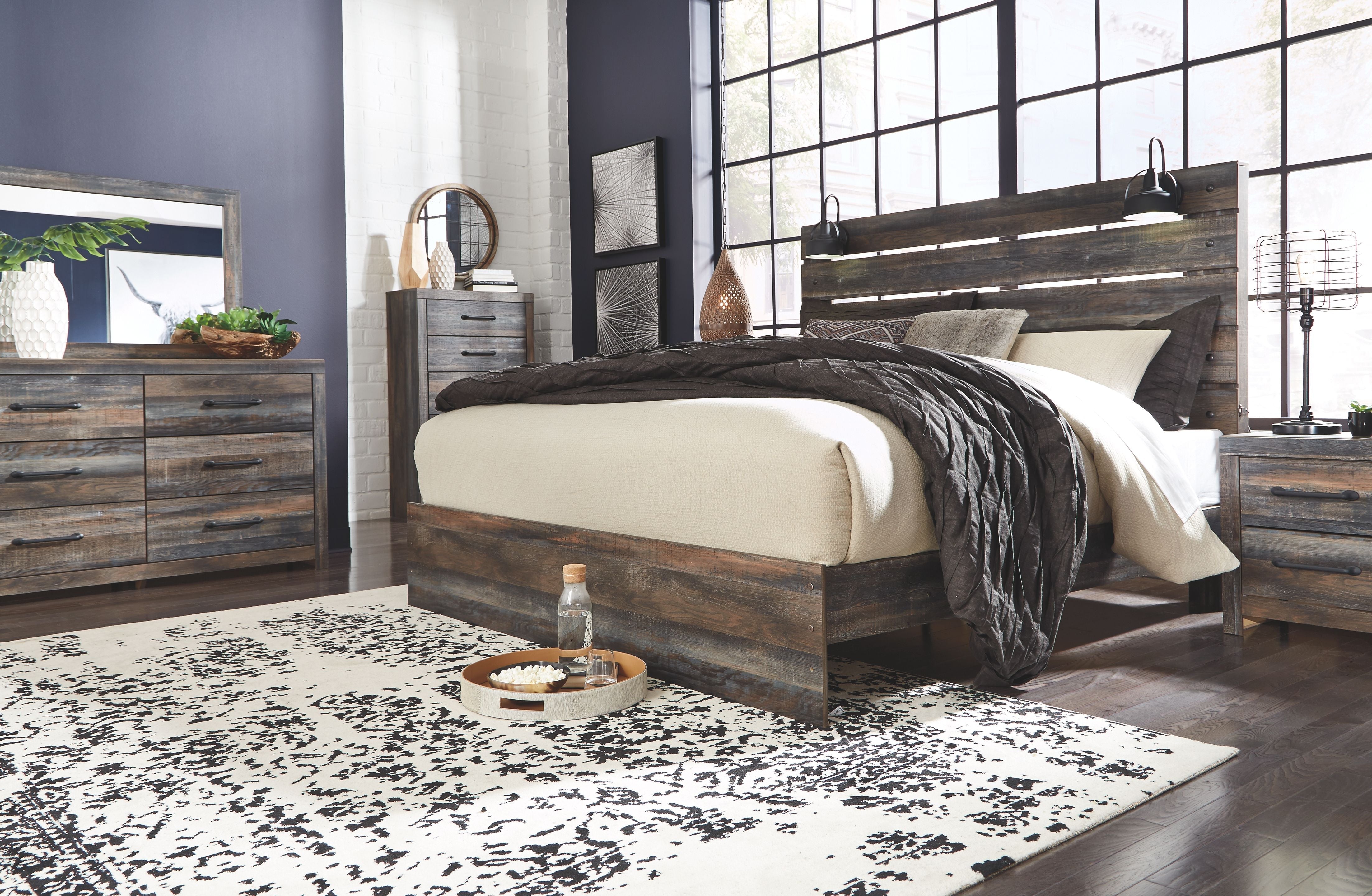 Signature Design by Ashley® Drystan - Panel Bedroom Set | Meri Furniture