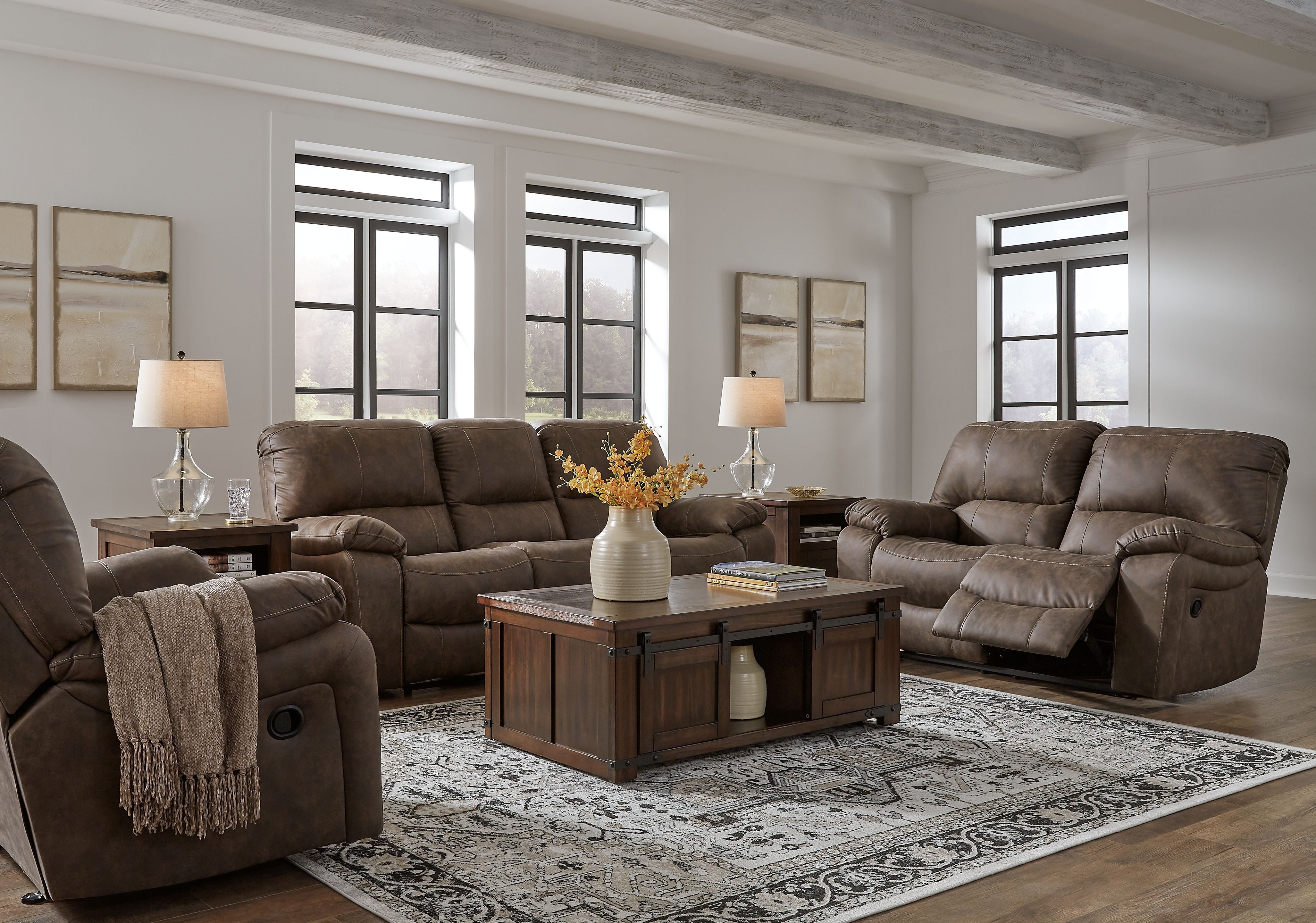 Signature Design by Ashley® Kilmartin - Living Room Set | Meri Furniture