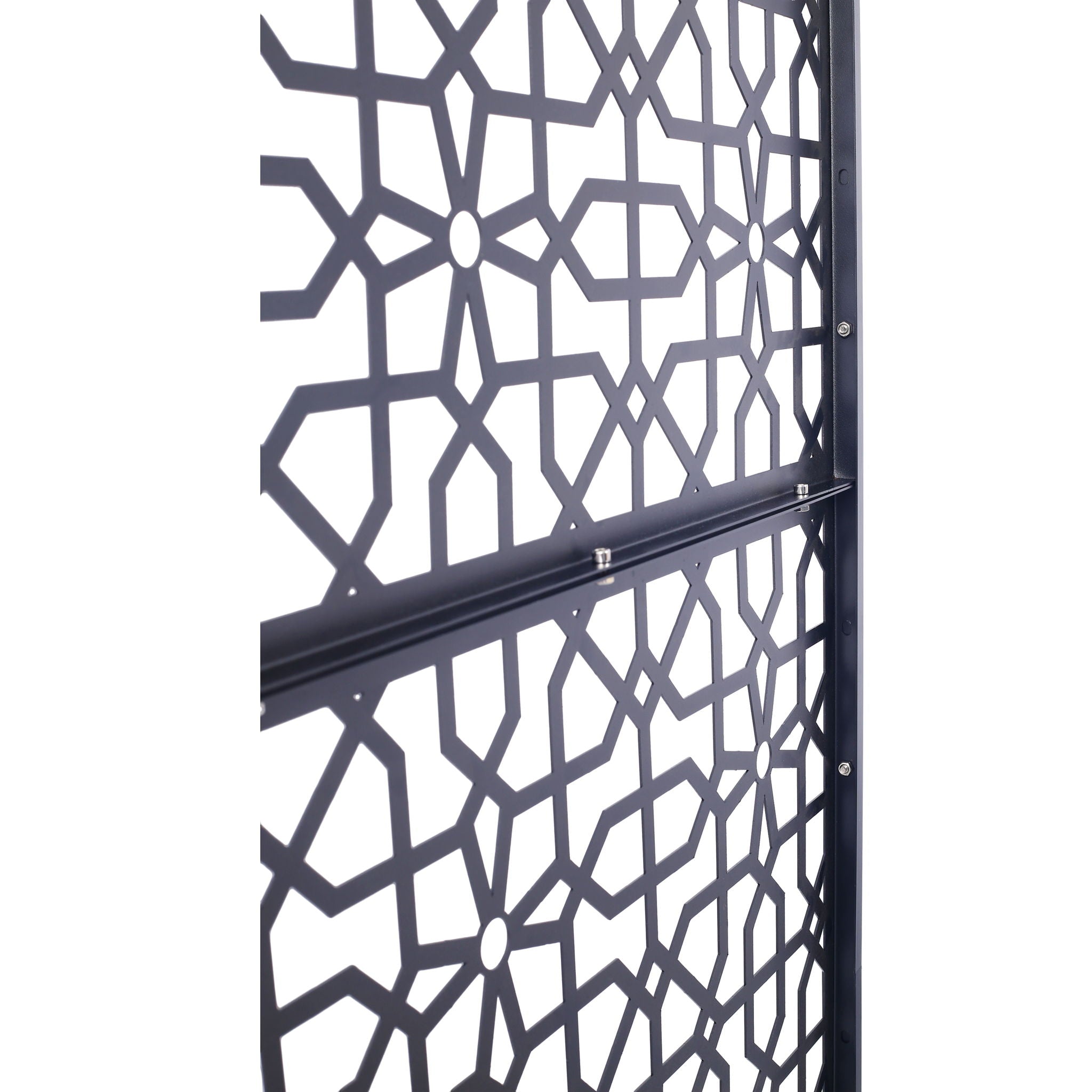Outdoor & Indoor Metal Freestanding Decorative Privacy Screen