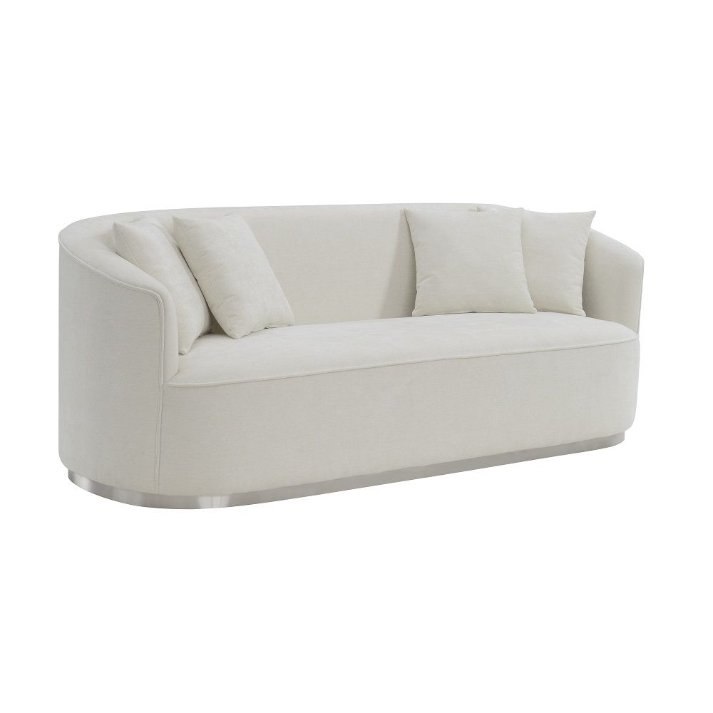 ACME Odette - Sofa With 4 Pillows - Beige | Meri Furniture
