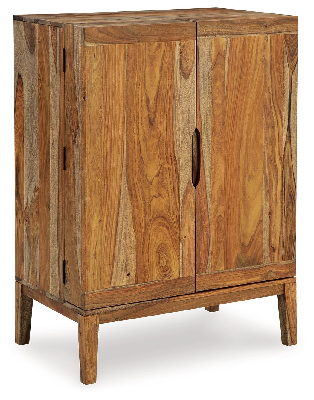 Signature Design by Ashley® Dressonni - Brown - Bar Cabinet | Meri Furniture