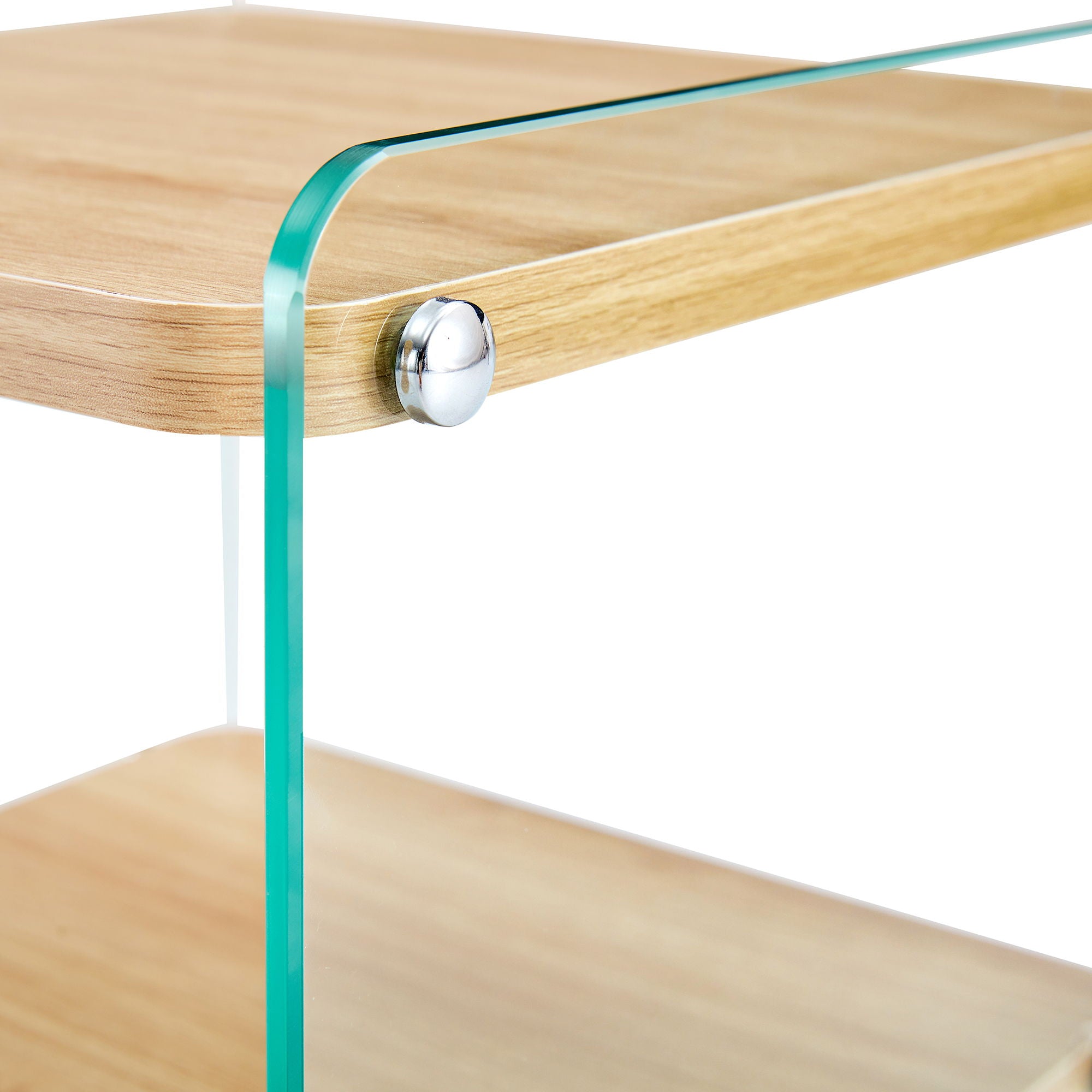 Modern 3 Layer Bedside Cabinet With Storage Function