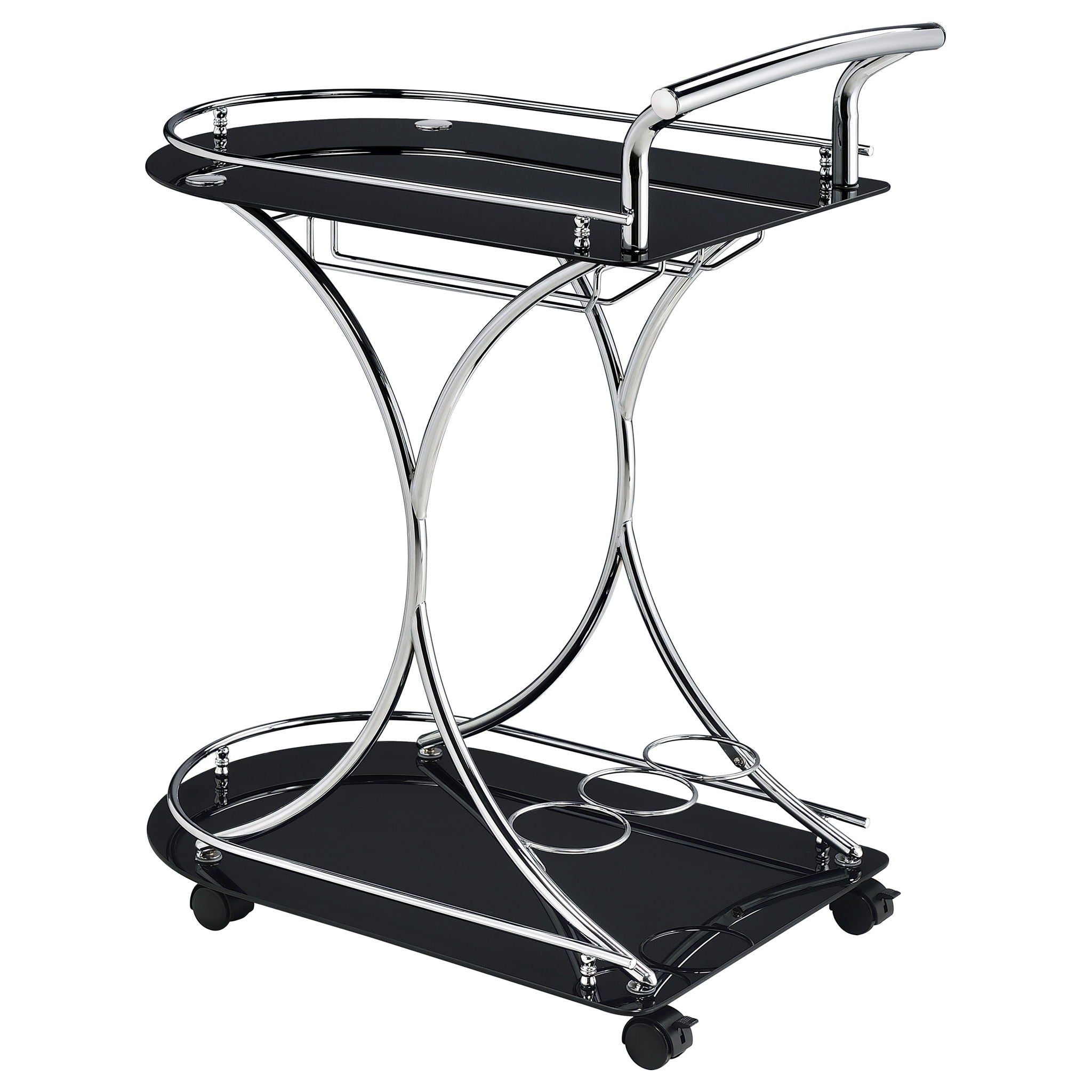 Allen - 2 Tier Bar Cart