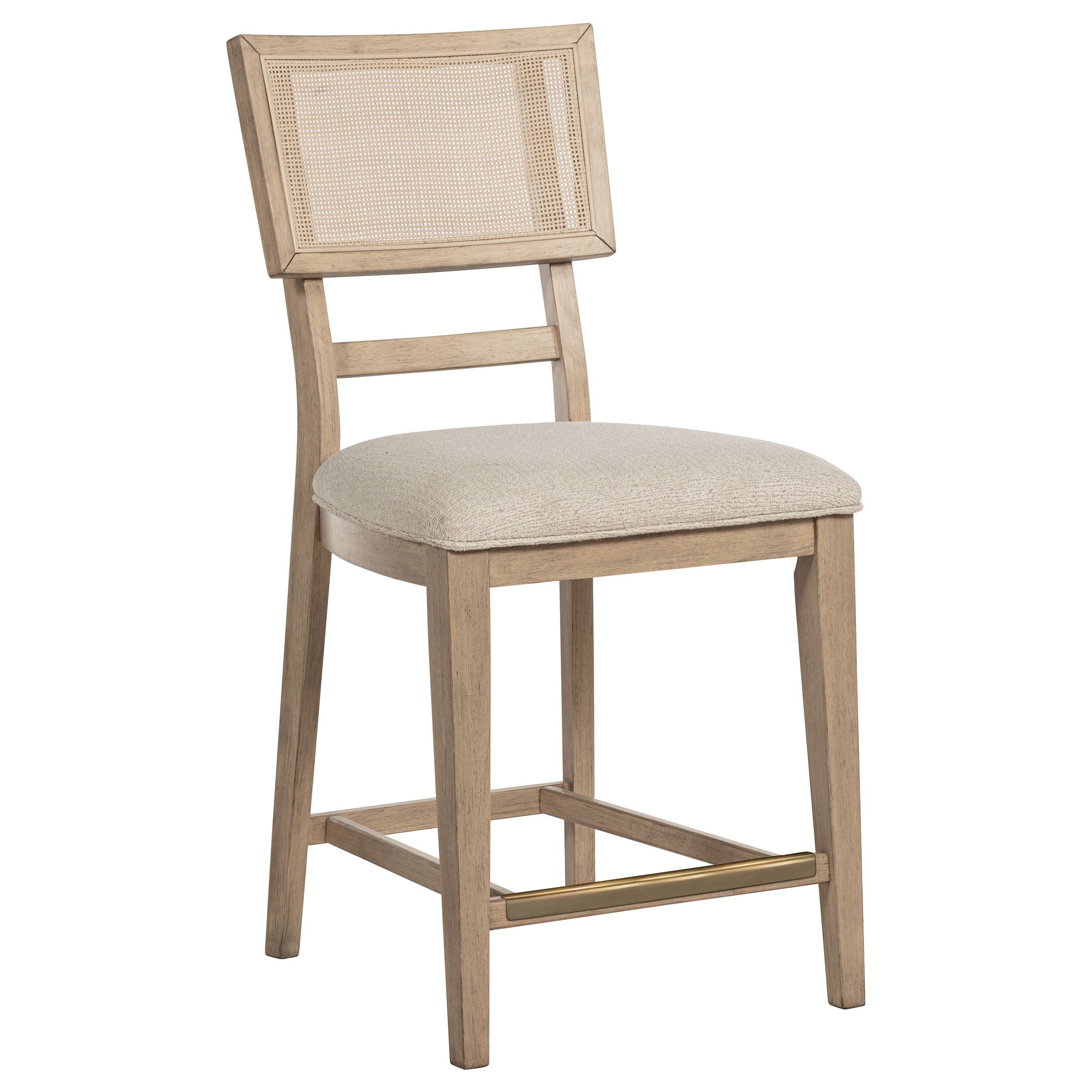 Coaster Fine Furniture Kailani - Radio Weave Cane Counter Dining Side Chair (Set of 2) - Beige Oak | Meri Furniture
