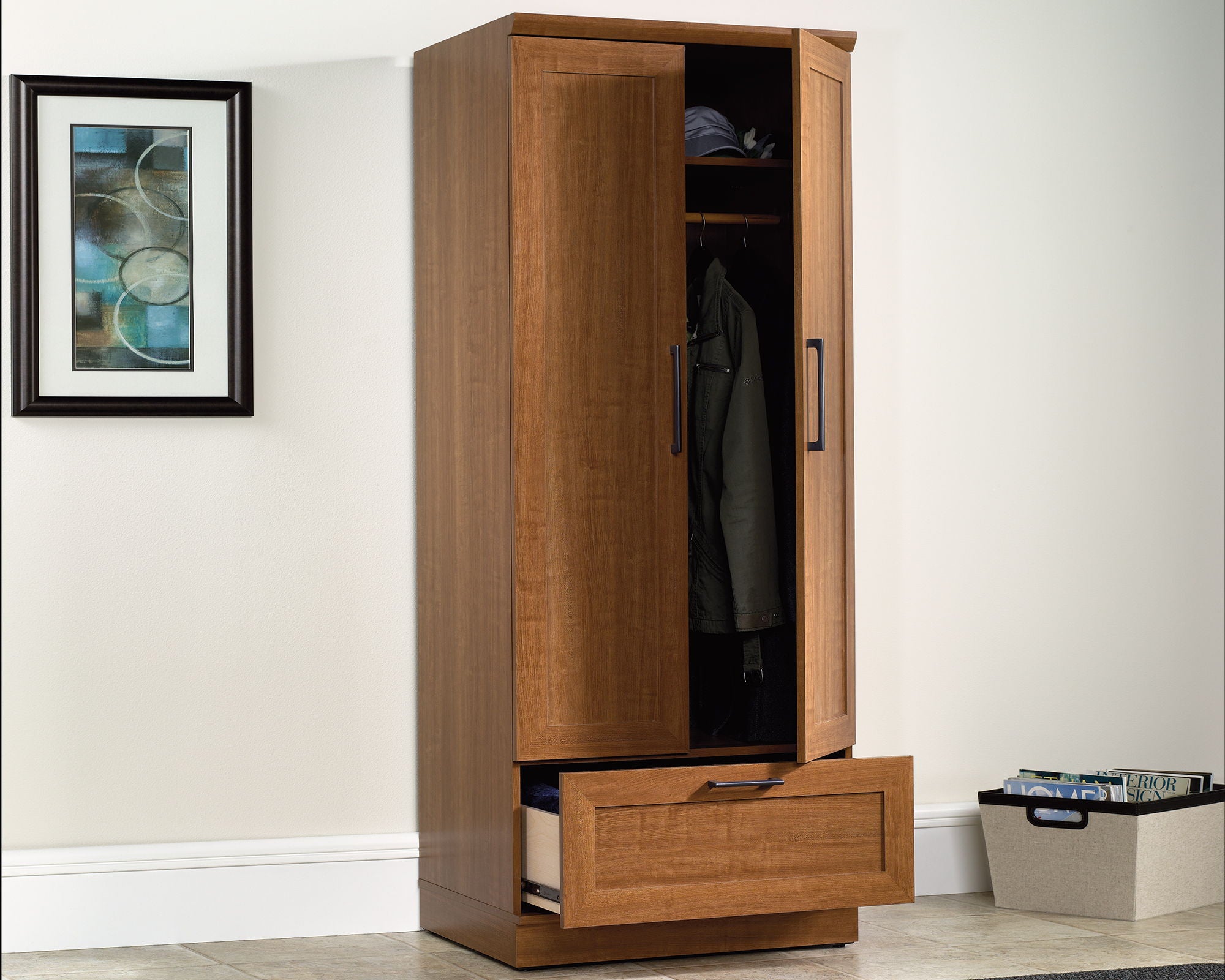 Wardrobe/Storage Cabinet Sienna Oak