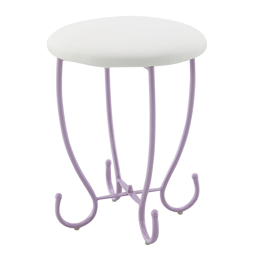 Priya II - Vanity Set - White & Light Purple