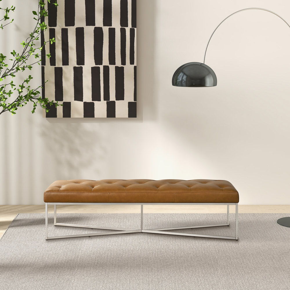 Ashcroft Furniture Harper Bench - Thumbnail 5