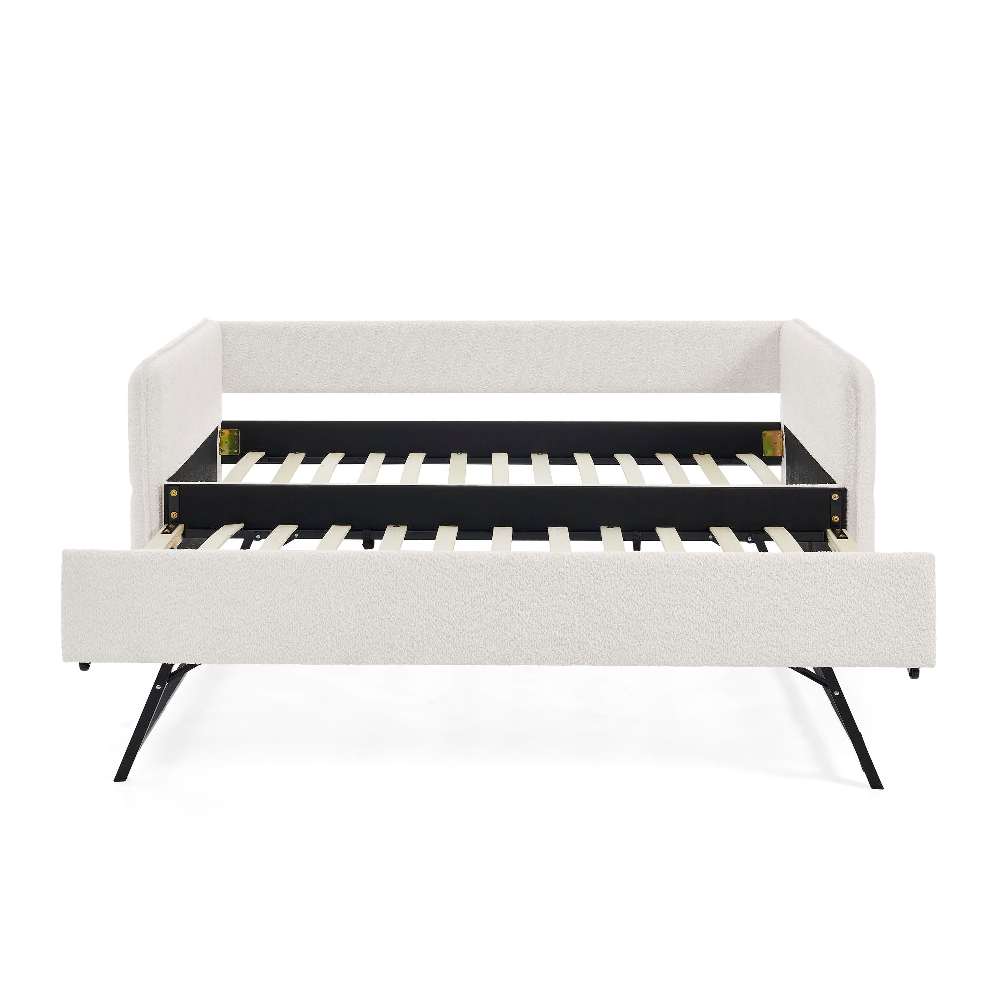 Upholstered Daybed With Pop Up Trundle