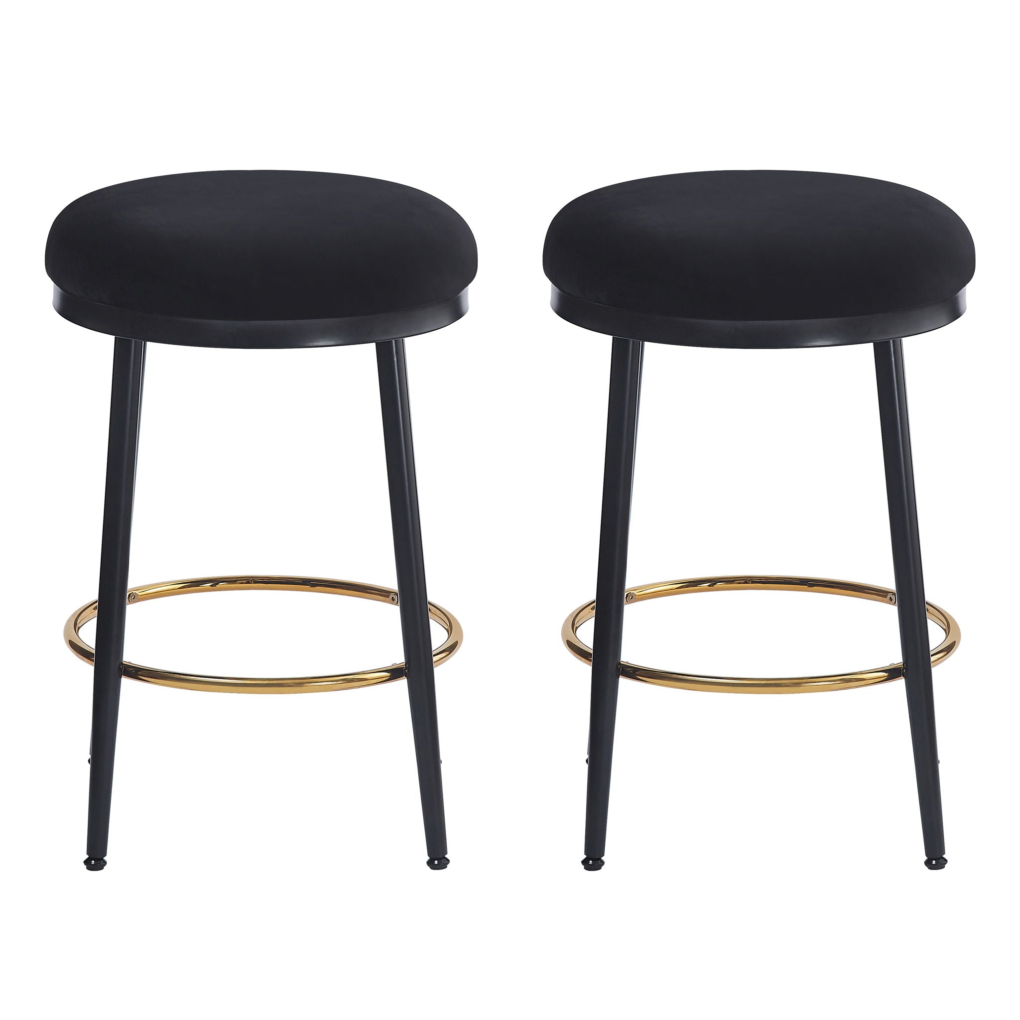 Stylish Design Counter Stools (Set of 2)