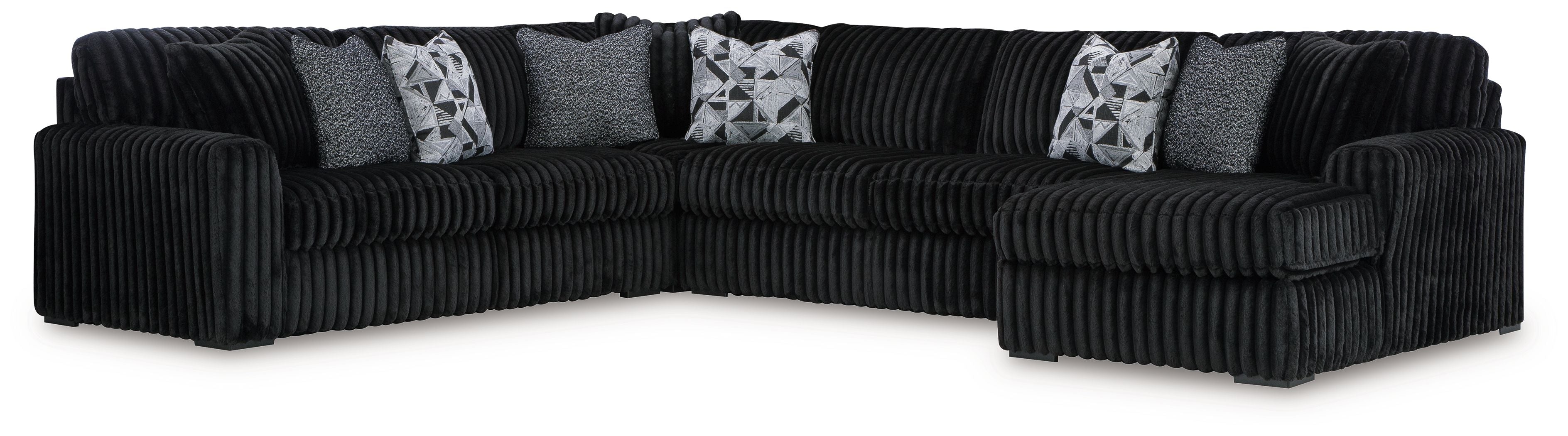Signature Design by Ashley® Midnight-Madness - Sectional Set | Meri Furniture