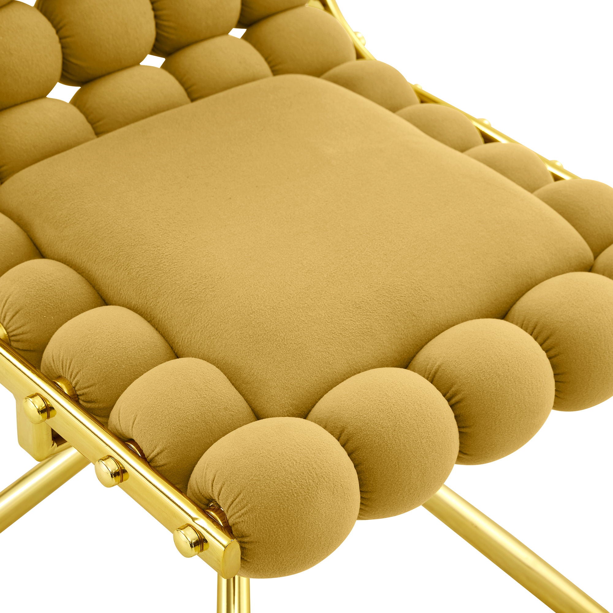 Puffy Bubble, Ball Chain Dining Chairs For Dining Room (Set of 2)