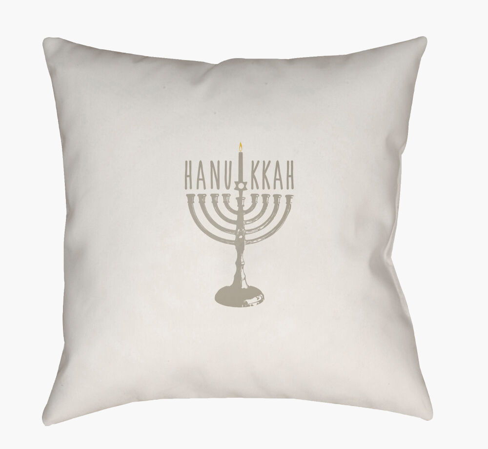 Hanukkah Menorah Pillow