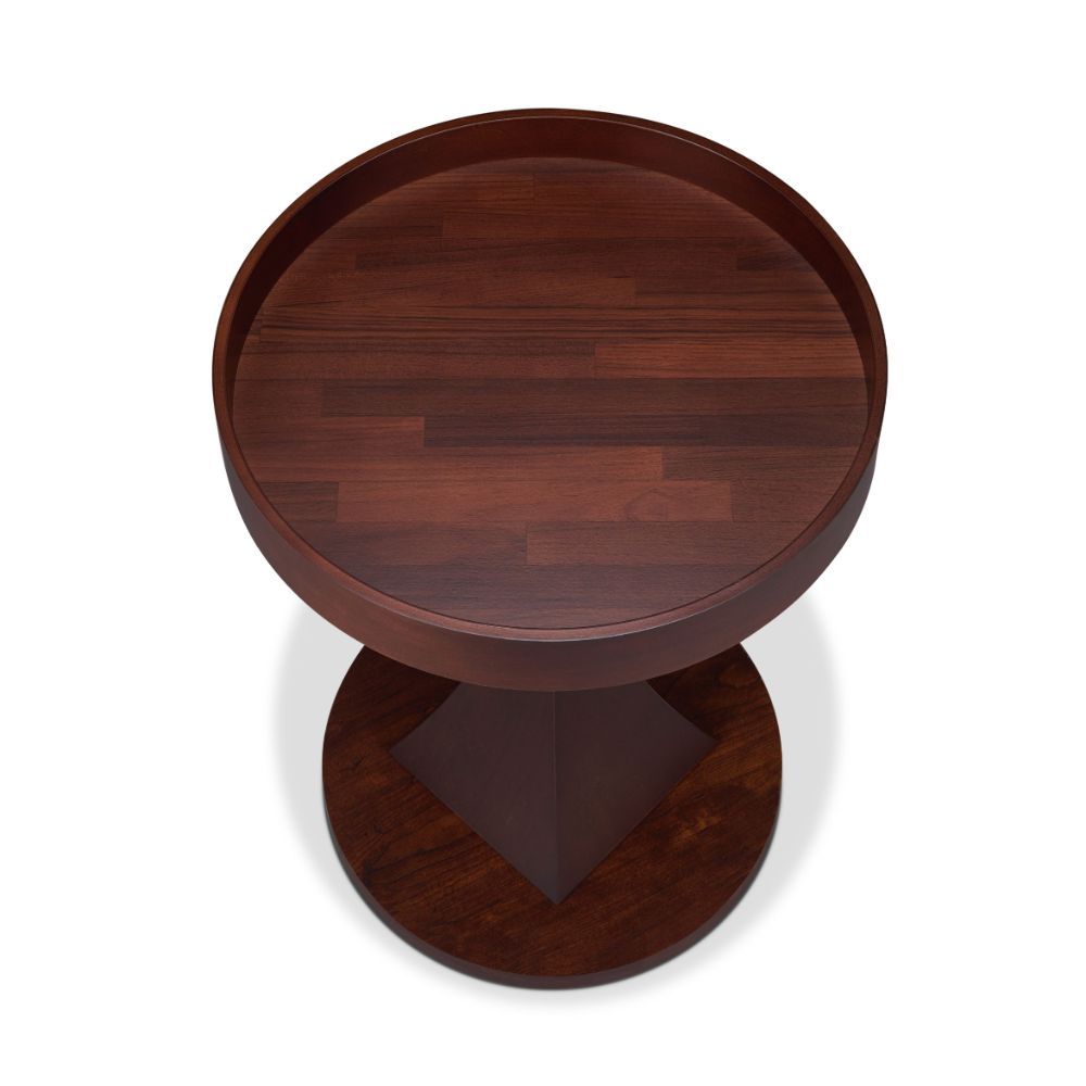 ACME Dinnen - End Table - Walnut | Meri Furniture
