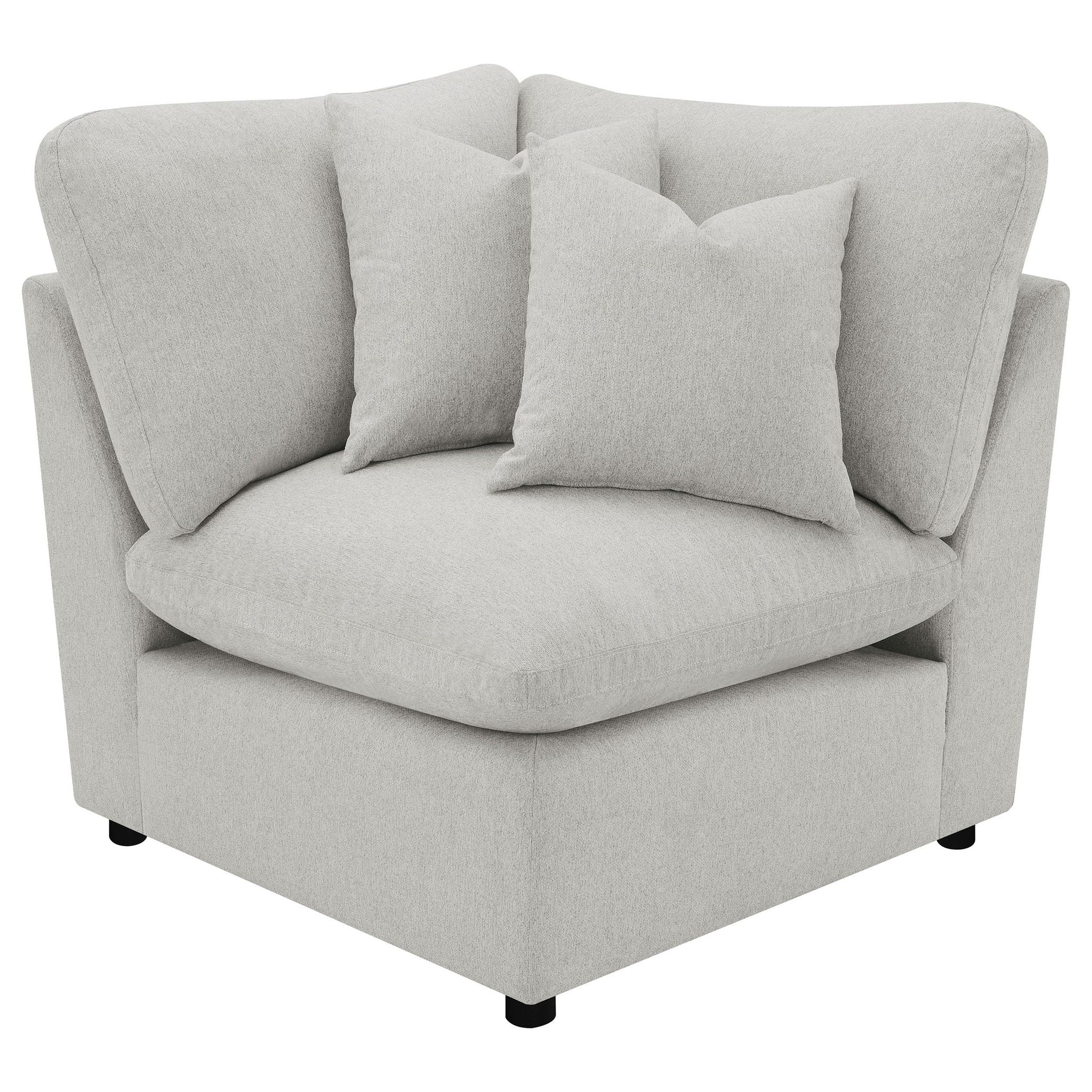 Collins Modular Corner Chair Grey