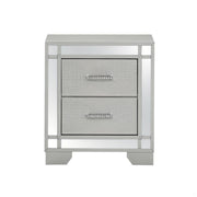 Madison - Nightstand - Silver Champagne