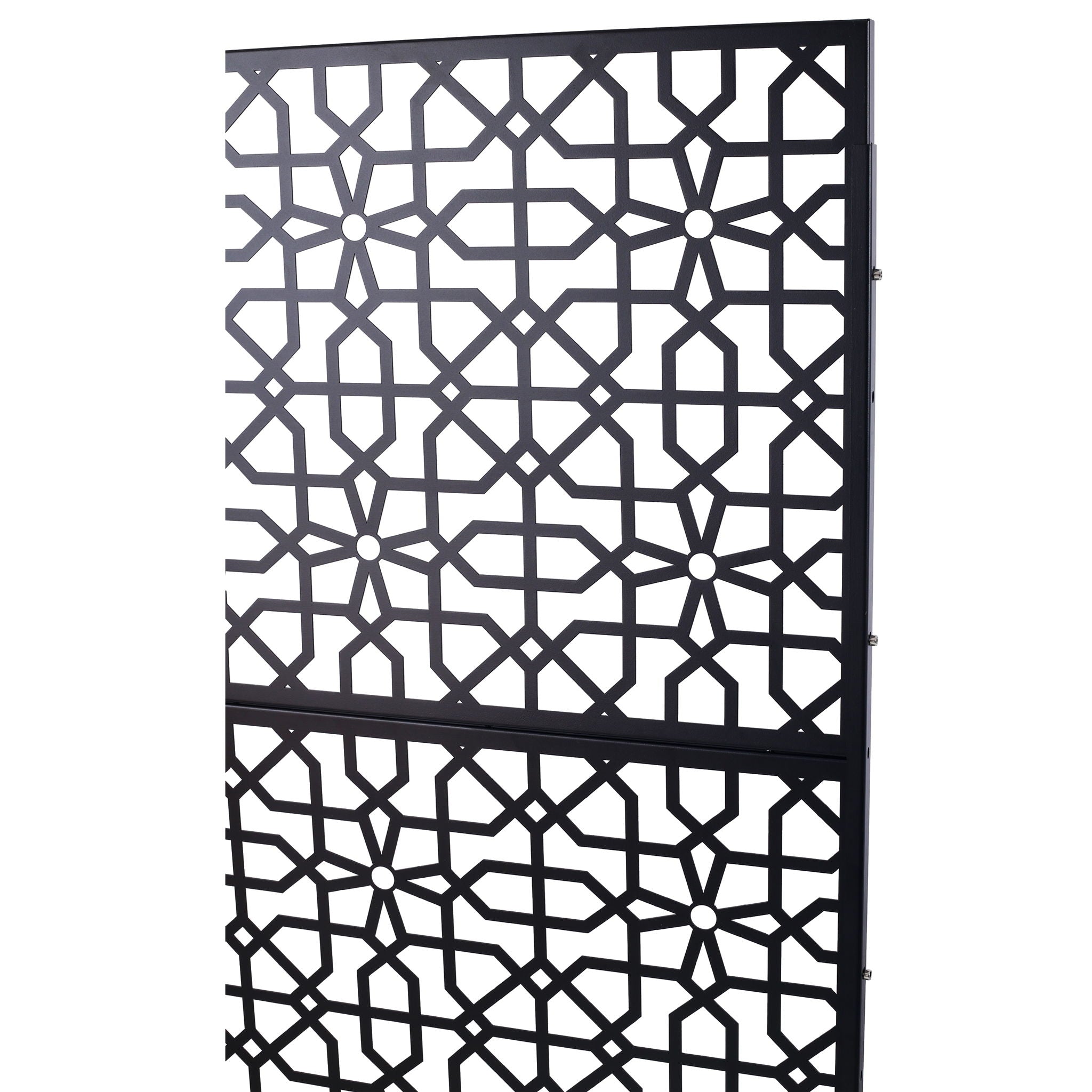 Outdoor & Indoor Metal Freestanding Decorative Privacy Screen