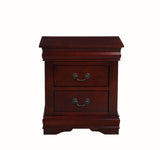 Bring casual elegance into your home with the Louis Phillipe nightstand. This nightstand is a piece that offers any bedroom a sophisticated look.