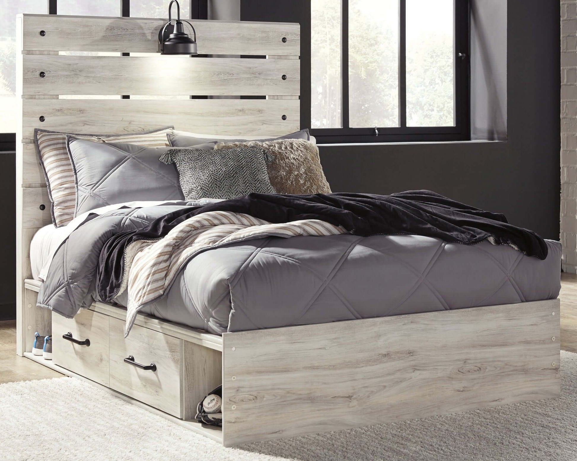 Cambeck - Panel Bed | Meri Furniture