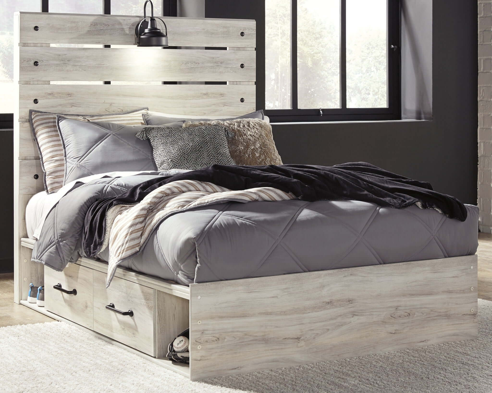 Cambeck - Panel Bed | Meri Furniture