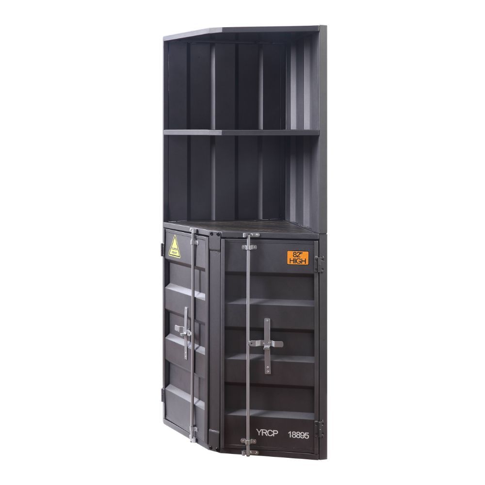 ACME Cargo - Bookshelf - Gunmetal - 60" | Meri Furniture