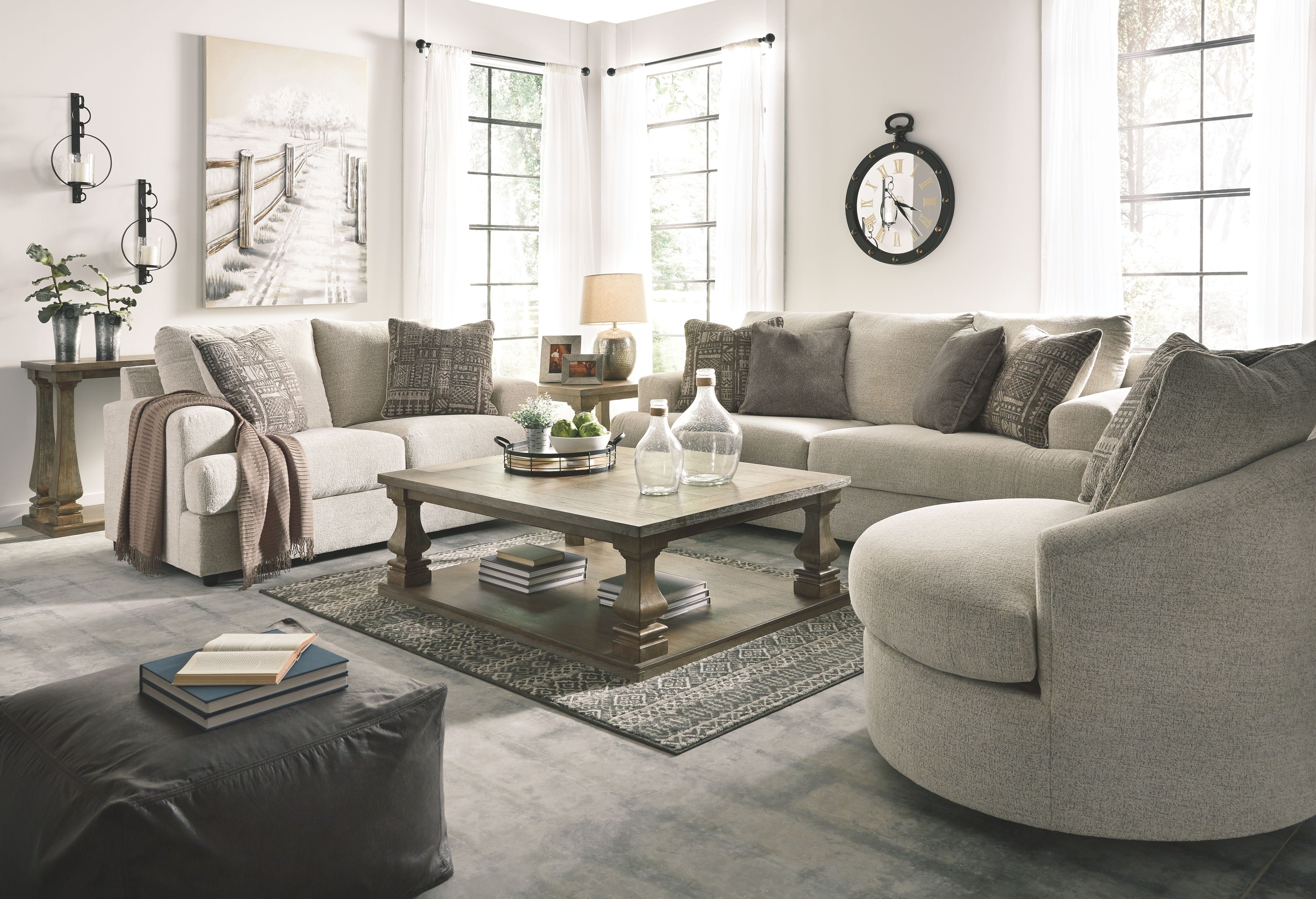 Signature Design by Ashley® Soletren - Living Room Set | Meri Furniture