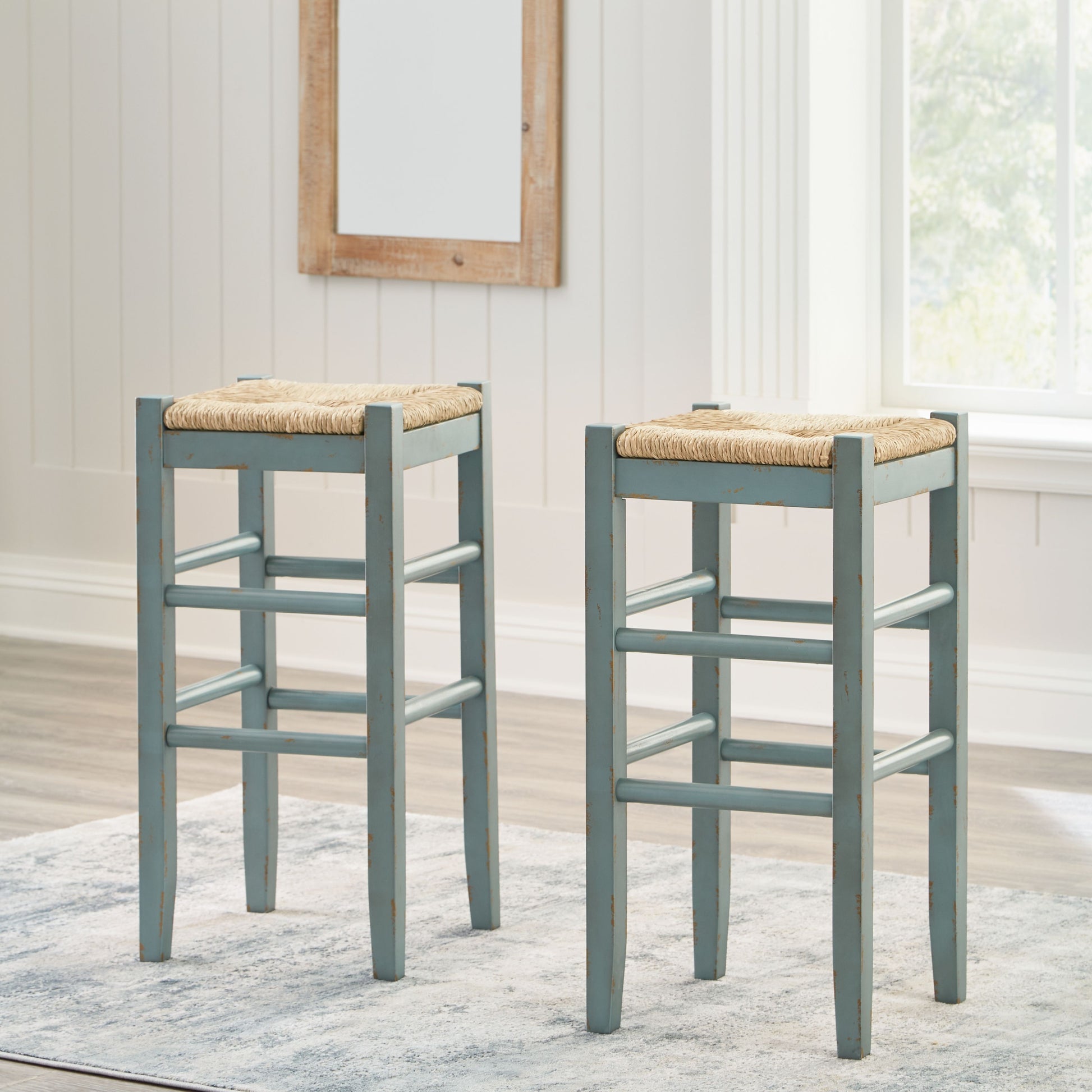 Signature Design by Ashley® Mirimyn - Tall Stool (Set of 2) | Meri Furniture