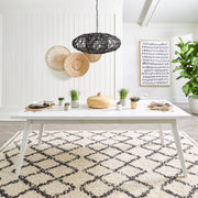 Capeside Cottage - Rectangular Leg Table - White