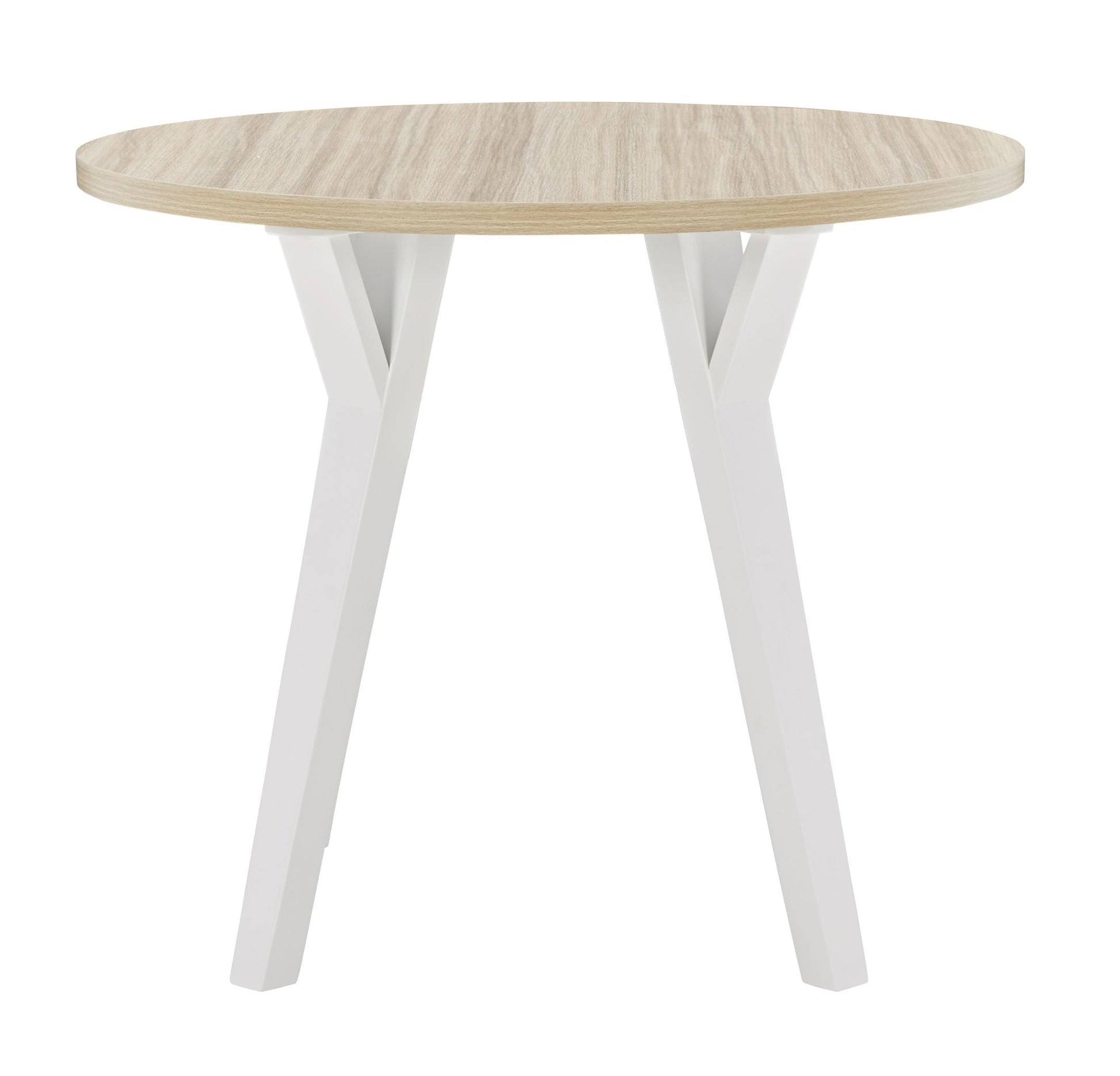 Signature Design by Ashley® Grannen - White - Round Dining Table | Meri Furniture